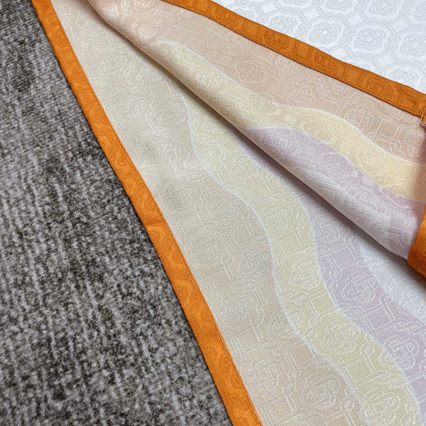 Casablanca Men's Rainbow Monogram Silk Camp Shirt   3452 - DesignerGu