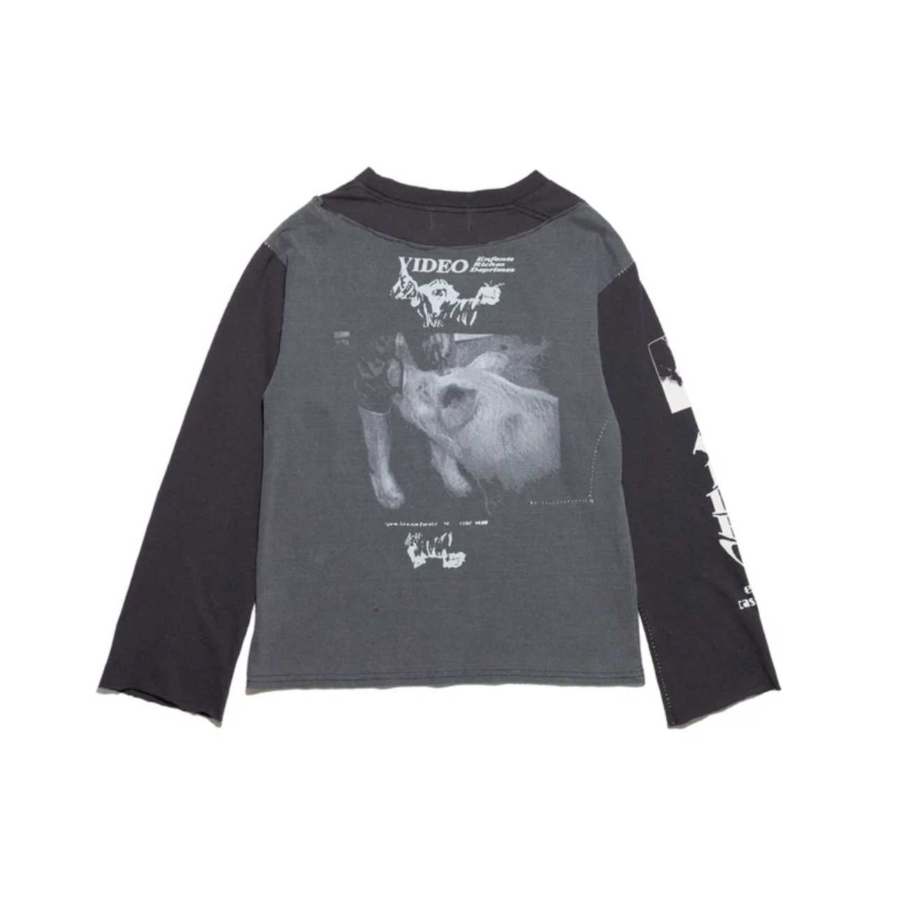 Enfants Riches Déprimés Benny's Video Assemblage Ls T-shirt - DesignerGu