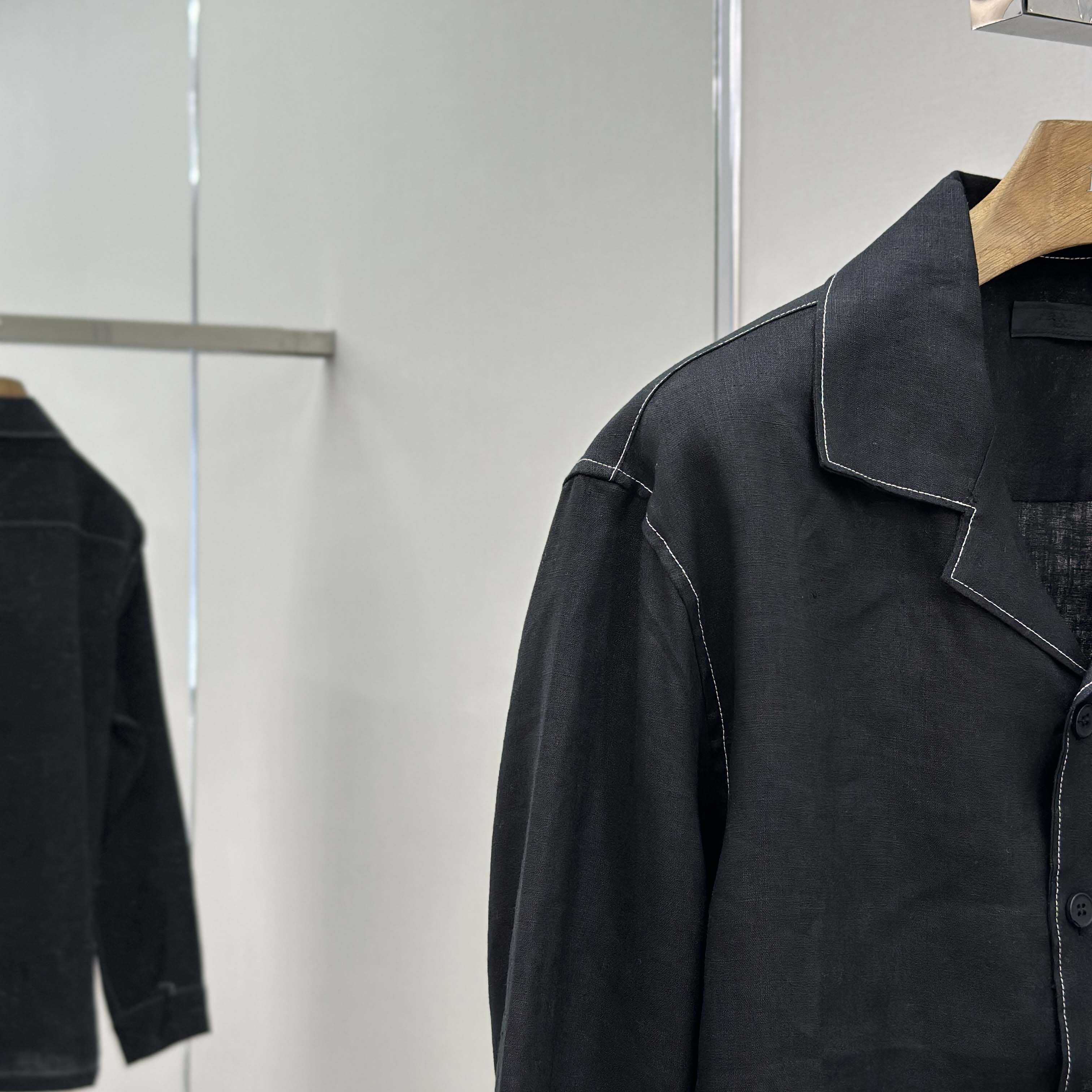 Prada Linen Shirt - DesignerGu