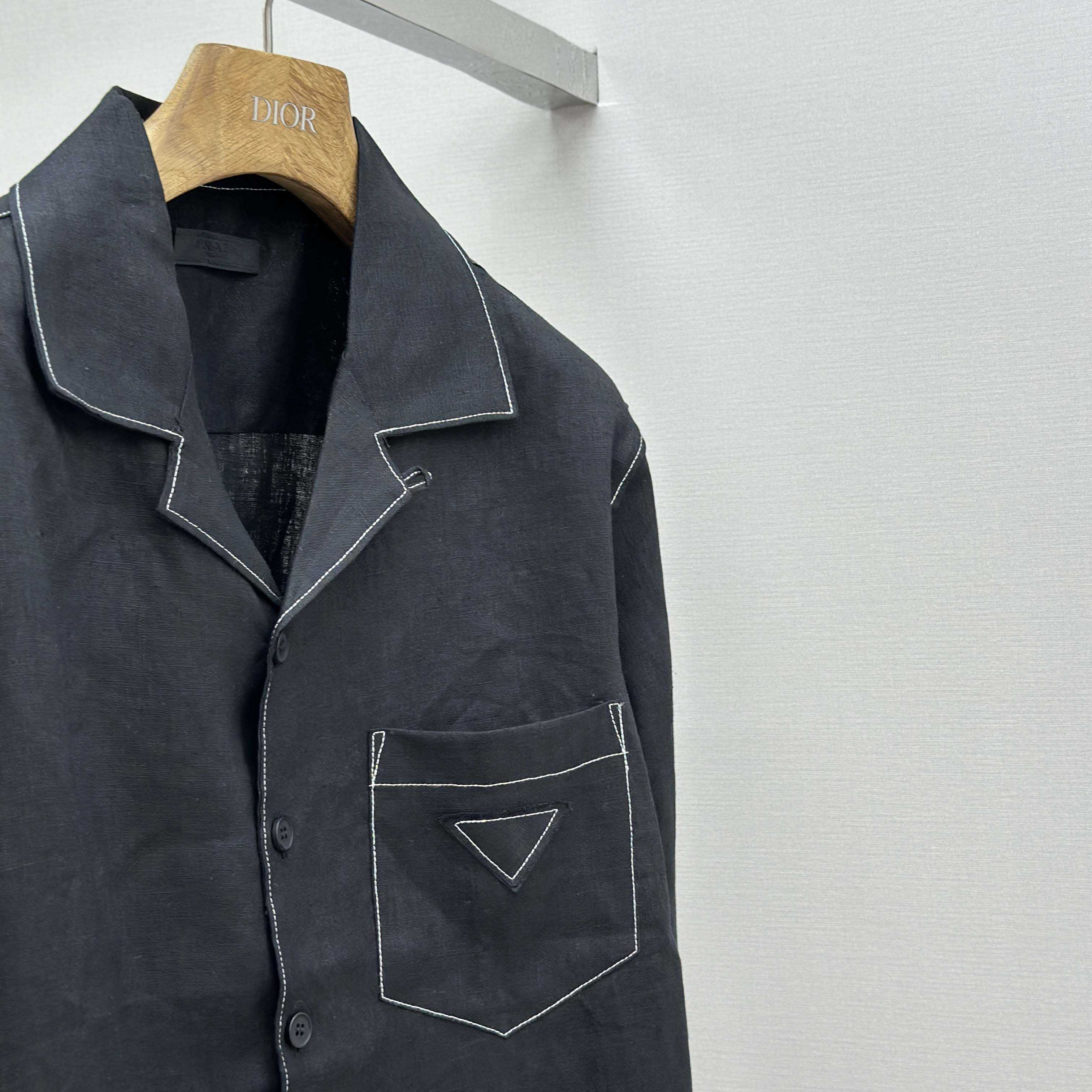 Prada Linen Shirt - DesignerGu