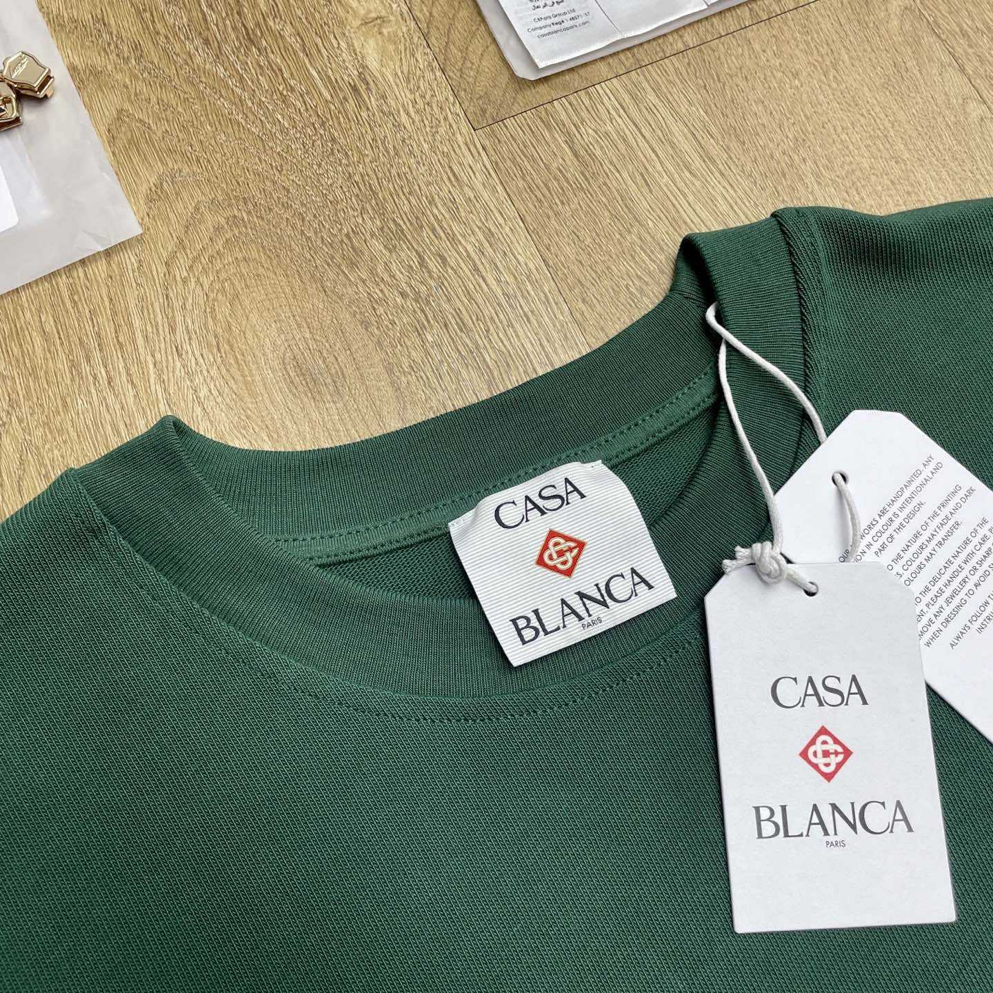 Casablanca Montagne Ondulee Short Sleeve T-shirt   C1039 - DesignerGu