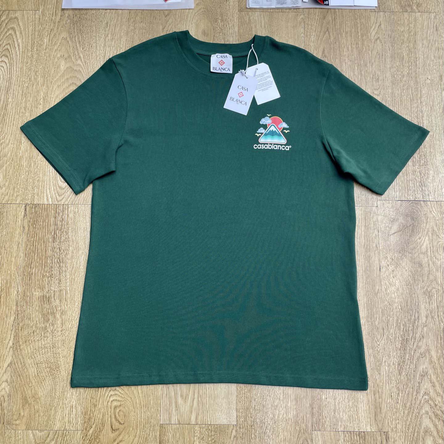 Casablanca Montagne Ondulee Short Sleeve T-shirt   C1039 - DesignerGu