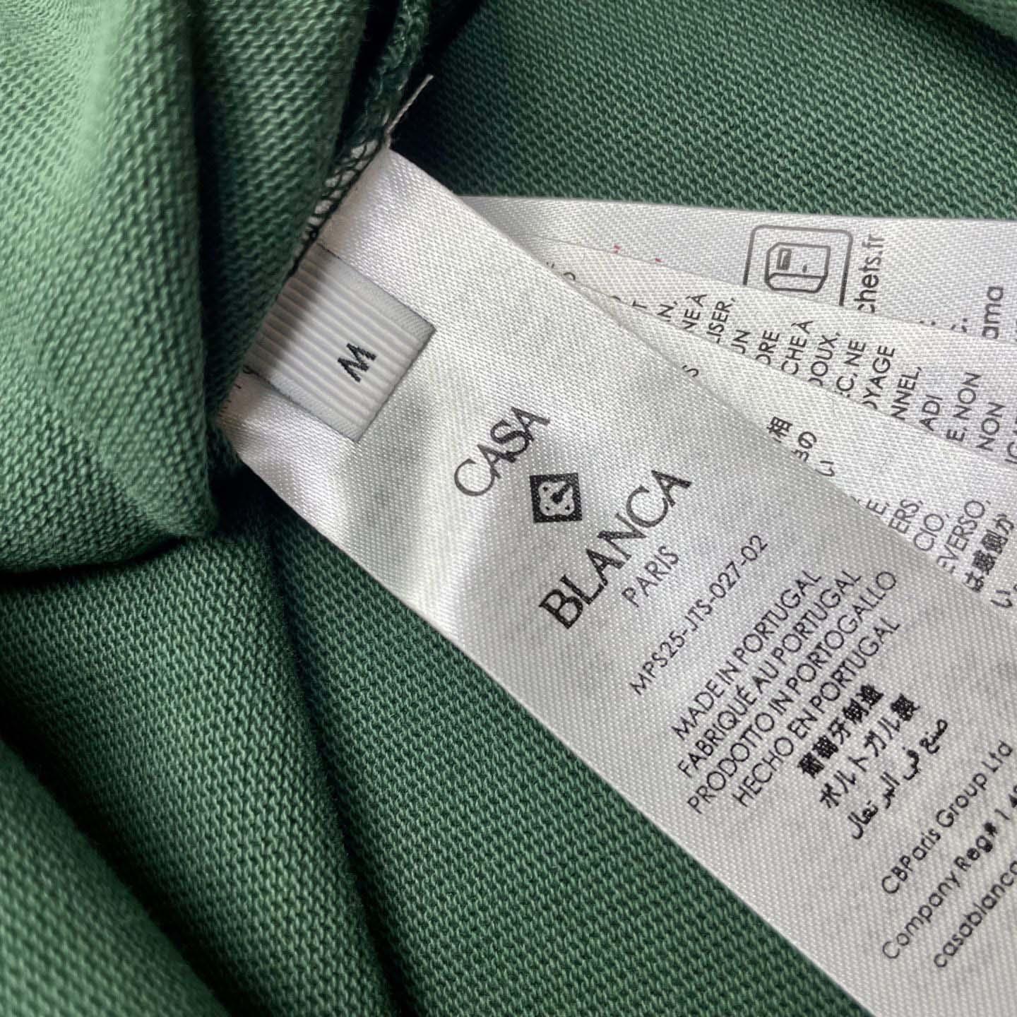 Casablanca Montagne Ondulee Short Sleeve T-shirt   C1039 - DesignerGu