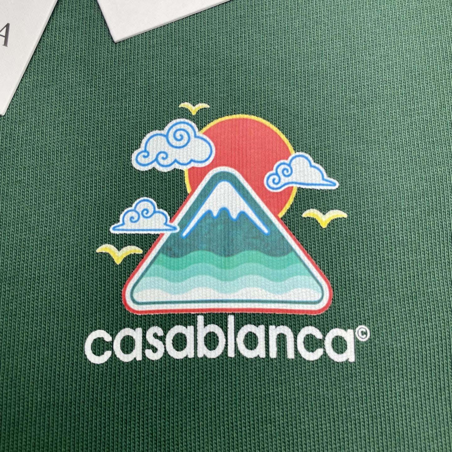 Casablanca Montagne Ondulee Short Sleeve T-shirt   C1039 - DesignerGu