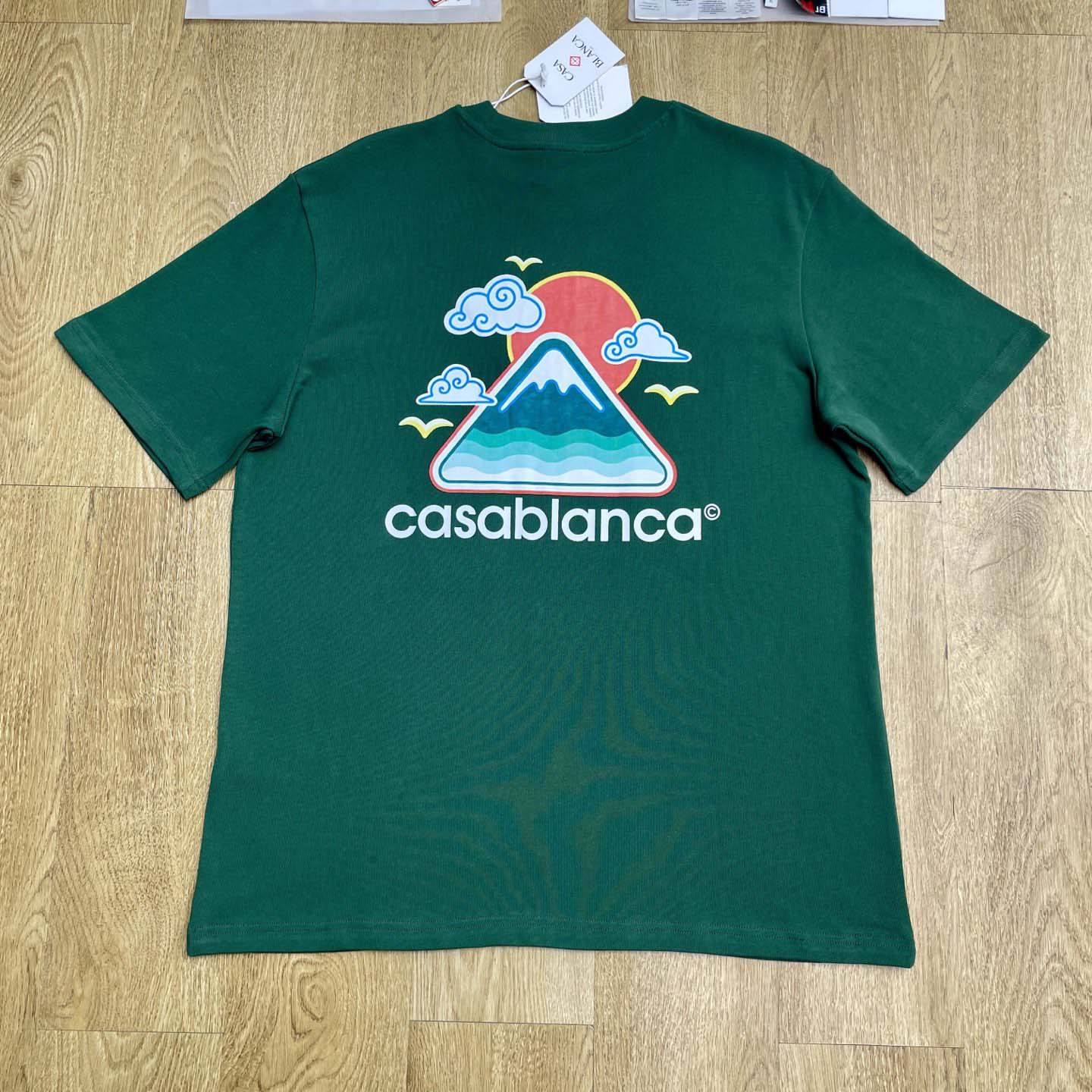 Casablanca Montagne Ondulee Short Sleeve T-shirt   C1039 - DesignerGu