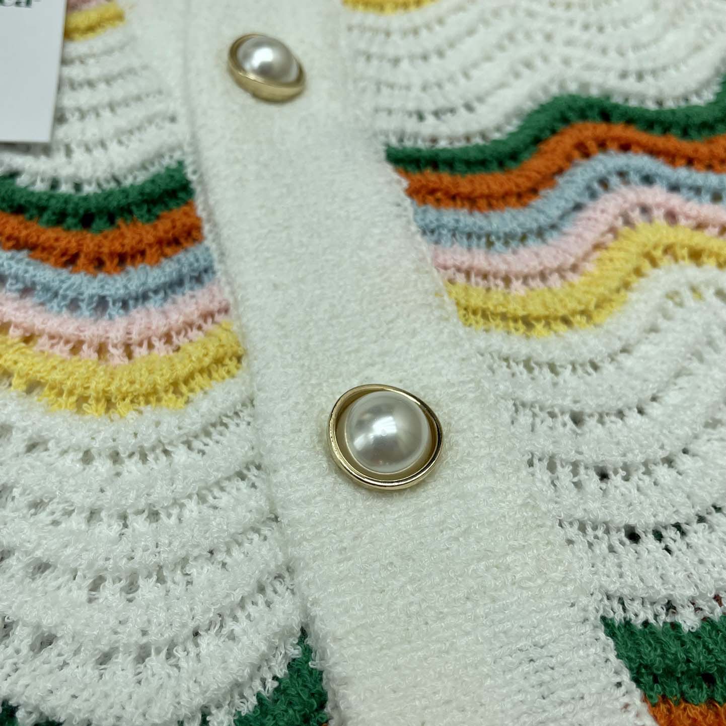 Casablanca Wavy Short-sleeve Boucle Shirt   D0058 - DesignerGu