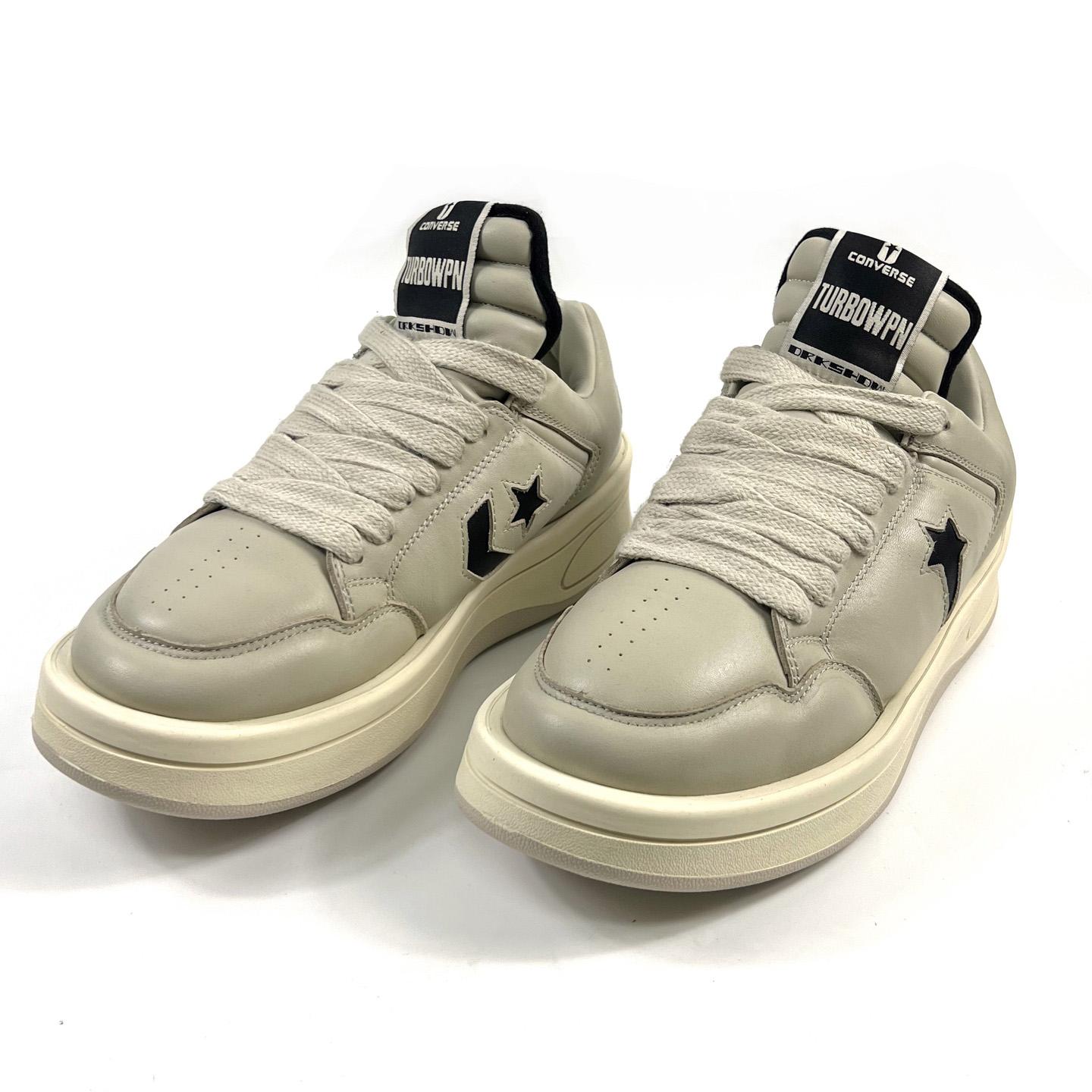 Rick Owens x DRKSHDW TURBOWPN Low Top Shoes - DesignerGu