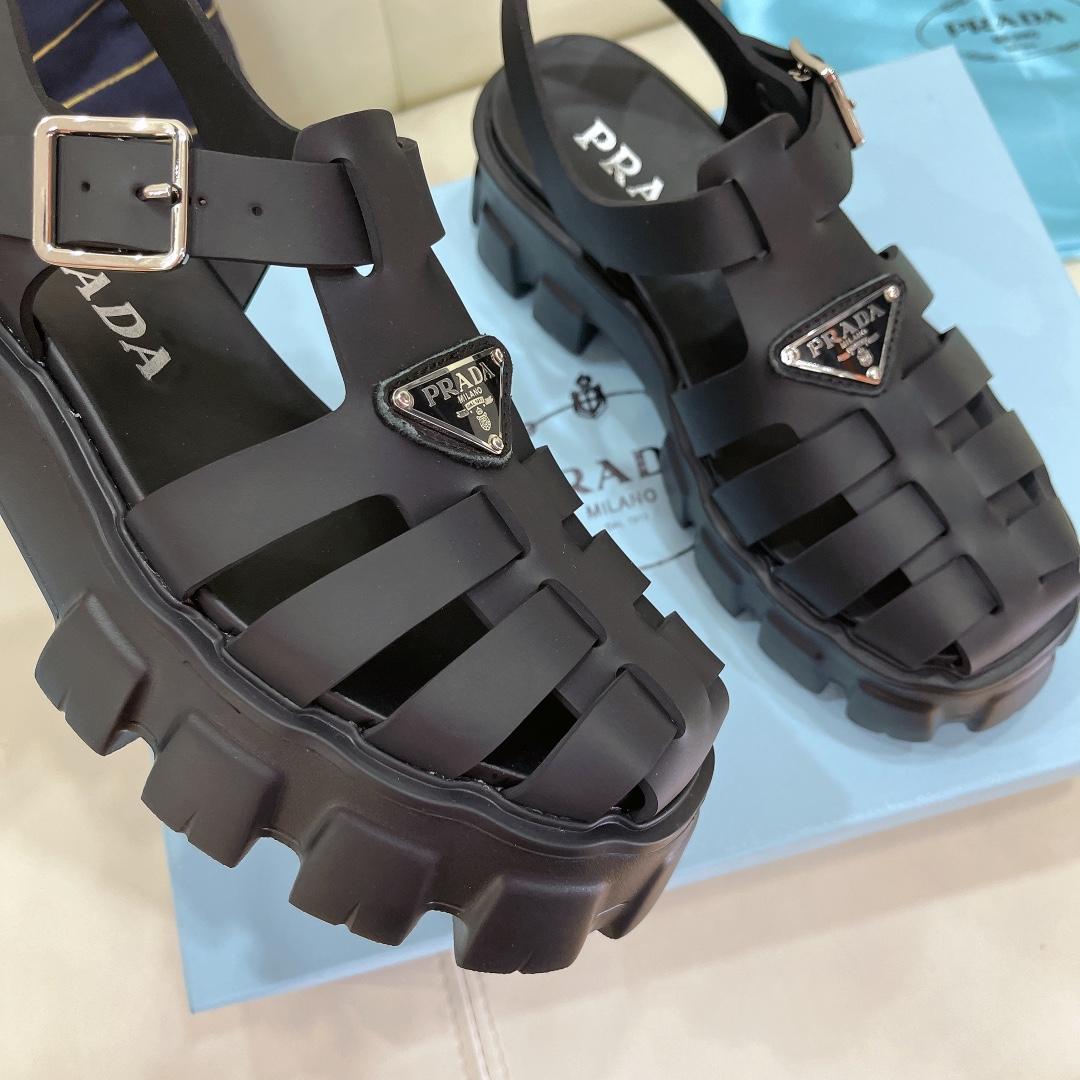 Prada Foam Rubber Sandals - DesignerGu