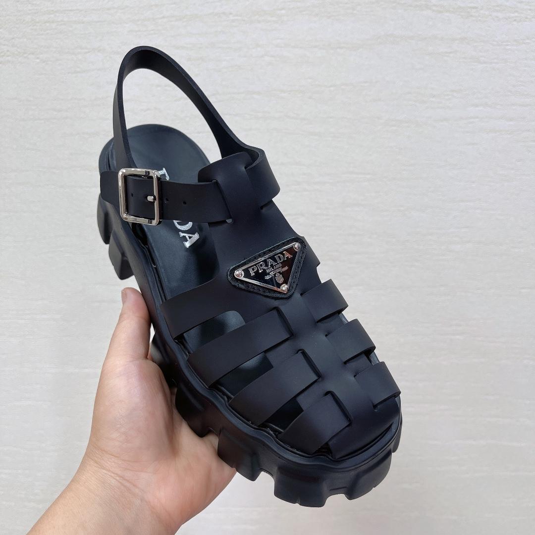 Prada Foam Rubber Sandals - DesignerGu