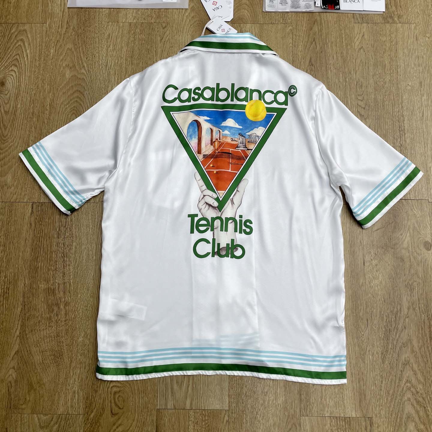 Casablanca Metaphysical Tennis Icon Shirt    CA3534 - DesignerGu