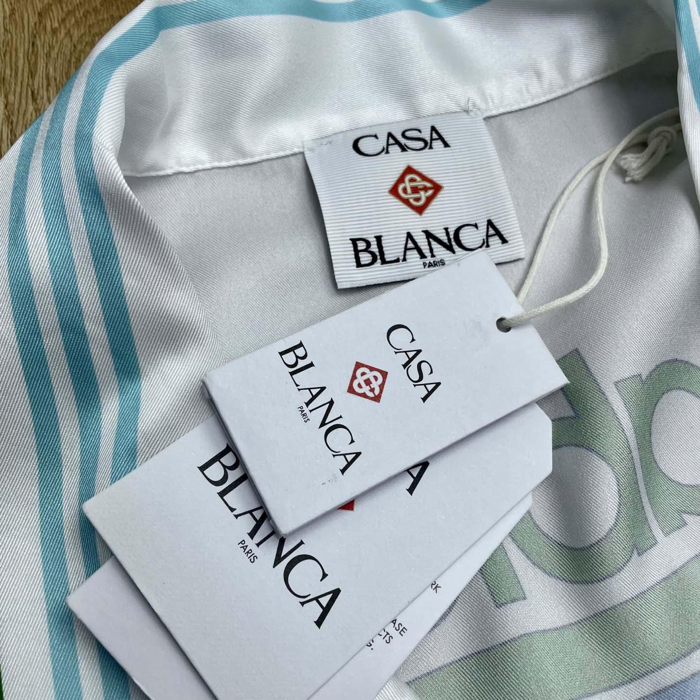 Casablanca Metaphysical Tennis Icon Shirt    CA3534 - DesignerGu