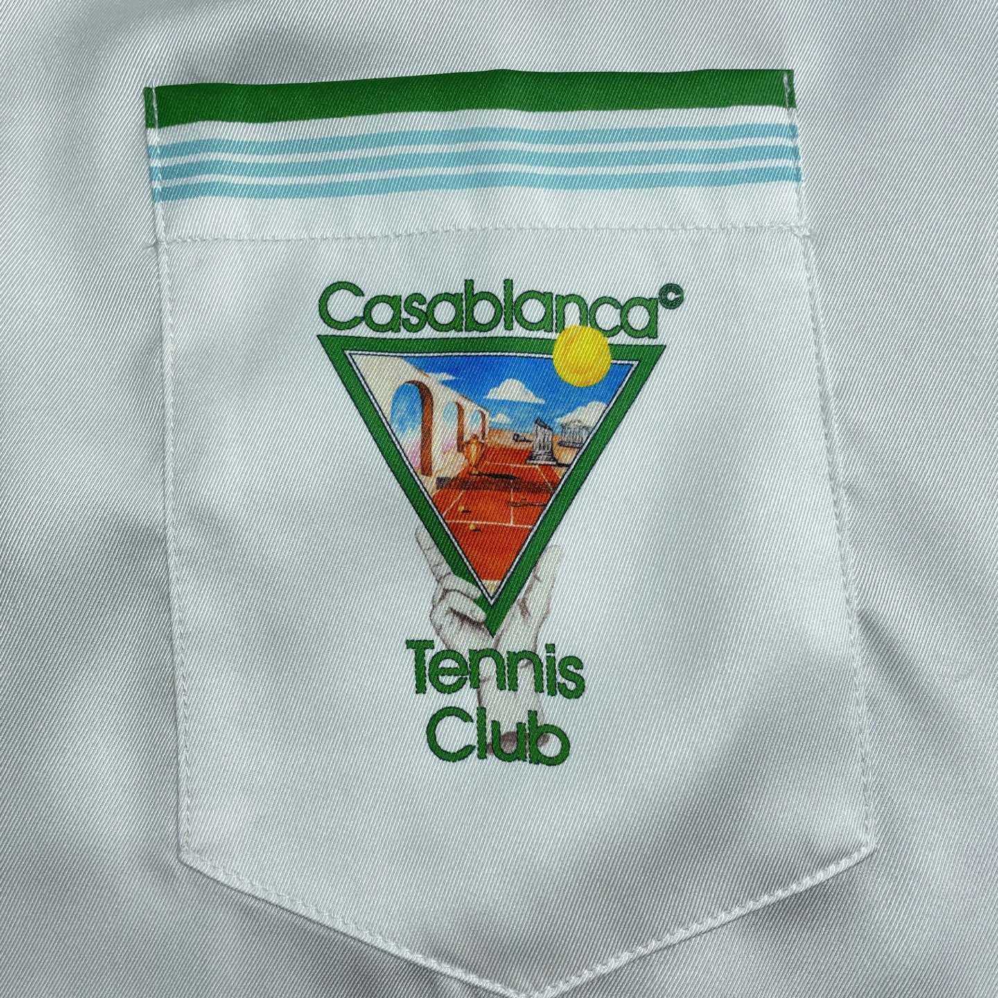 Casablanca Metaphysical Tennis Icon Shirt    CA3534 - DesignerGu