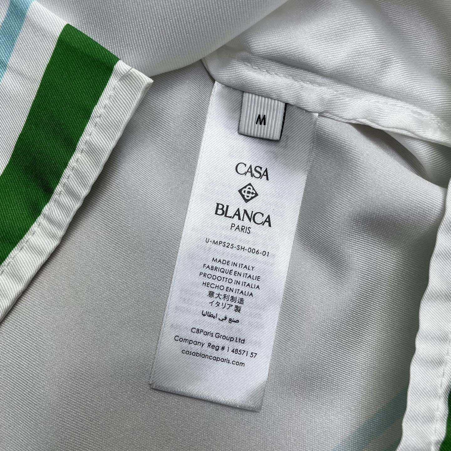 Casablanca Metaphysical Tennis Icon Shirt    CA3534 - DesignerGu