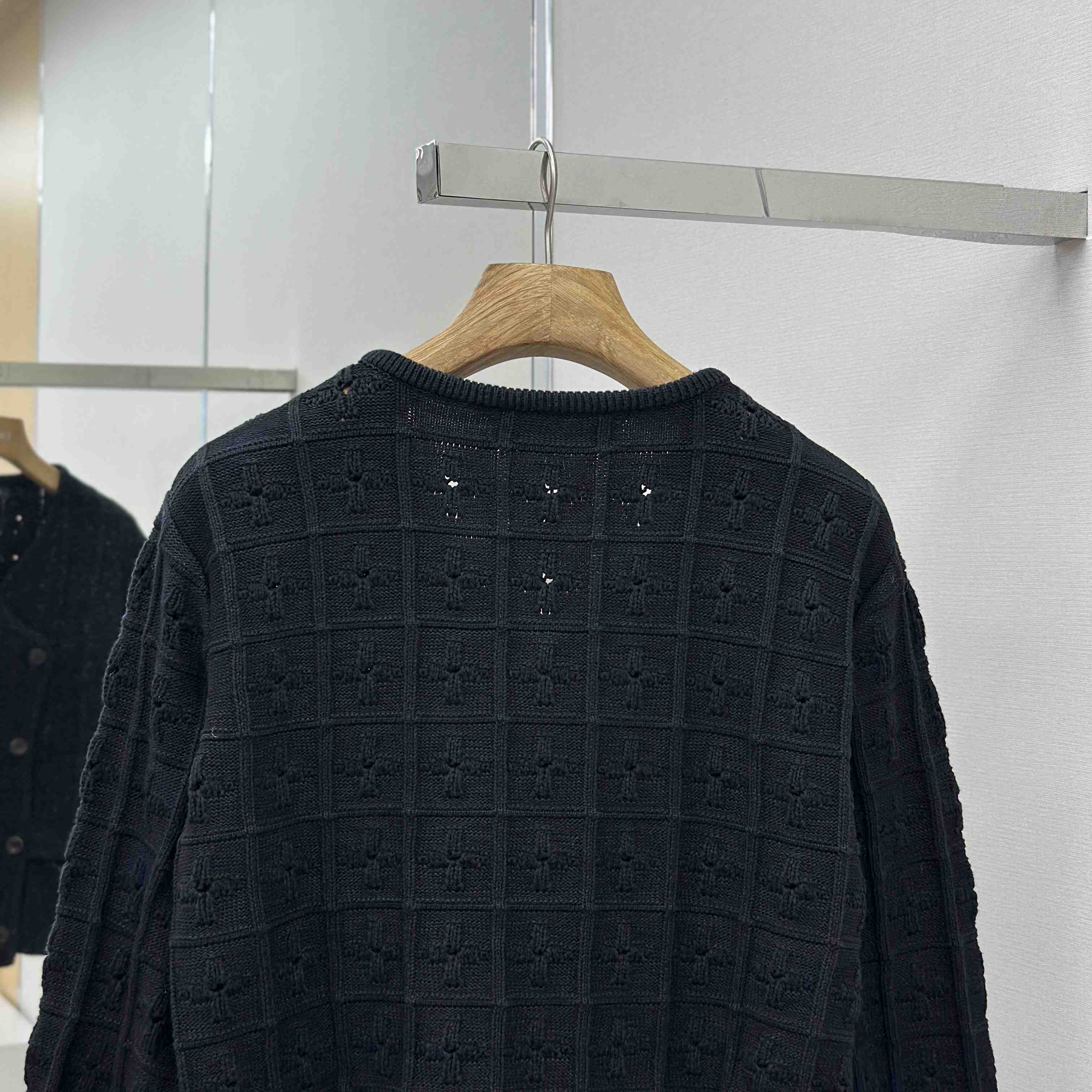 Louis Vuitton Double-Breasted Knit Jacket   1AHVNM - DesignerGu