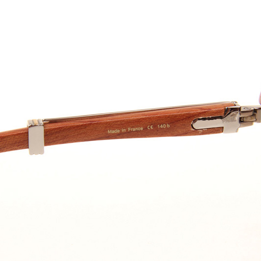 Cartier CT_1116679 Sunglasses In Silver Brown Gradient - DesignerGu