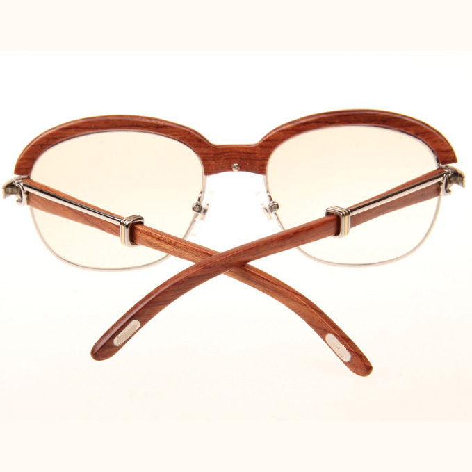 Cartier CT_1116679 Sunglasses In Silver Brown Gradient - DesignerGu