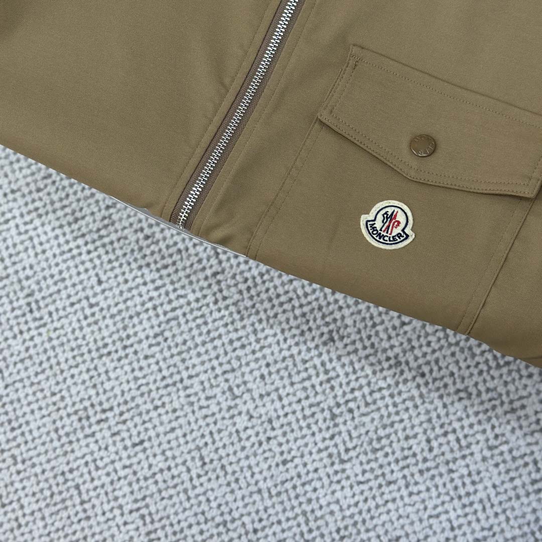 Moncler Gabardine Cotton Shirt Jacket - DesignerGu