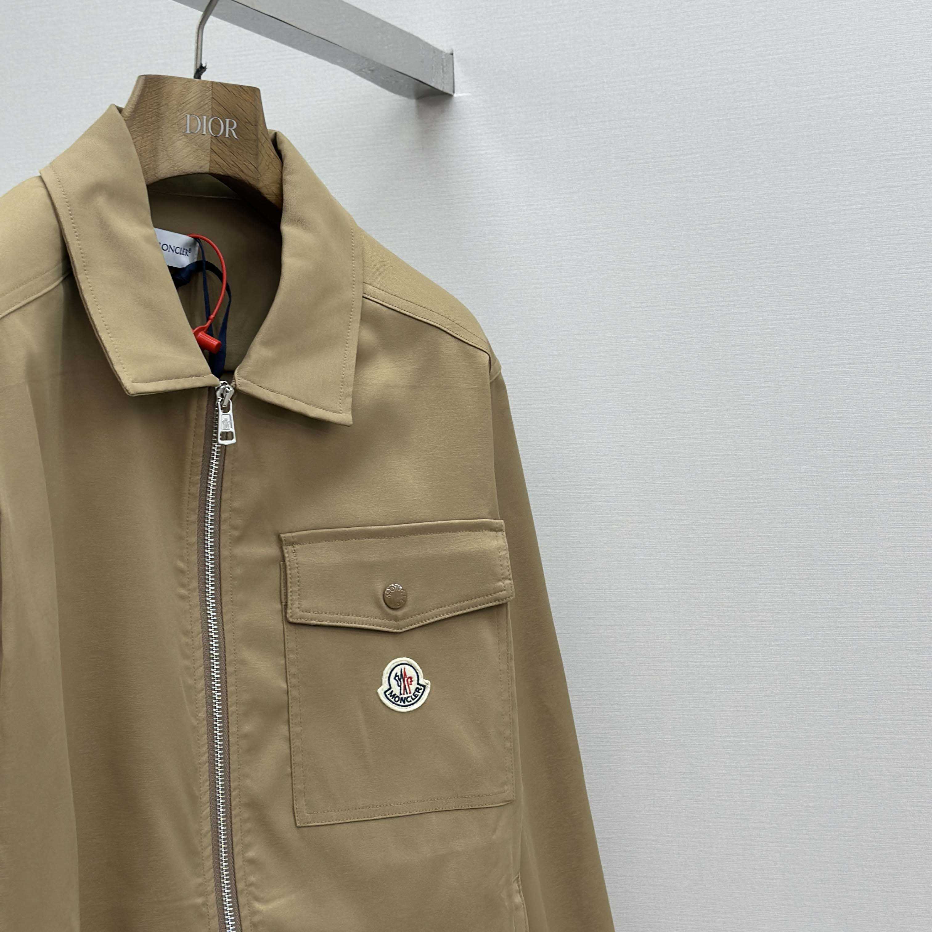 Moncler Gabardine Cotton Shirt Jacket - DesignerGu