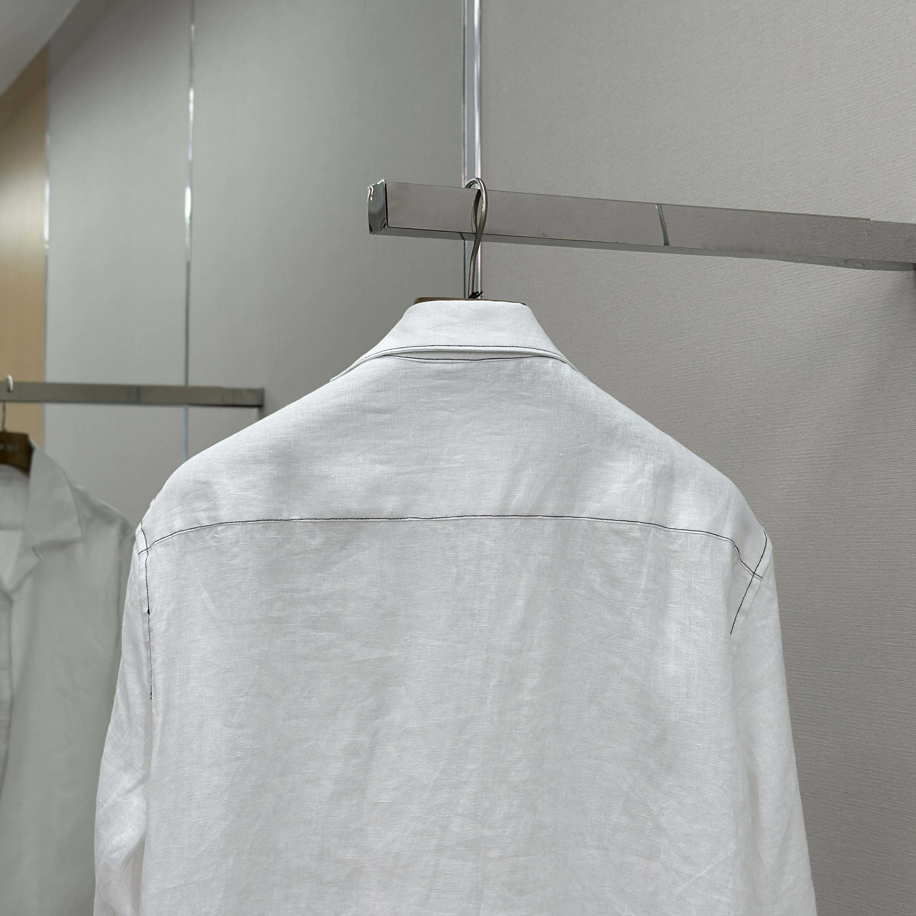 Prada Linen Shirt - DesignerGu