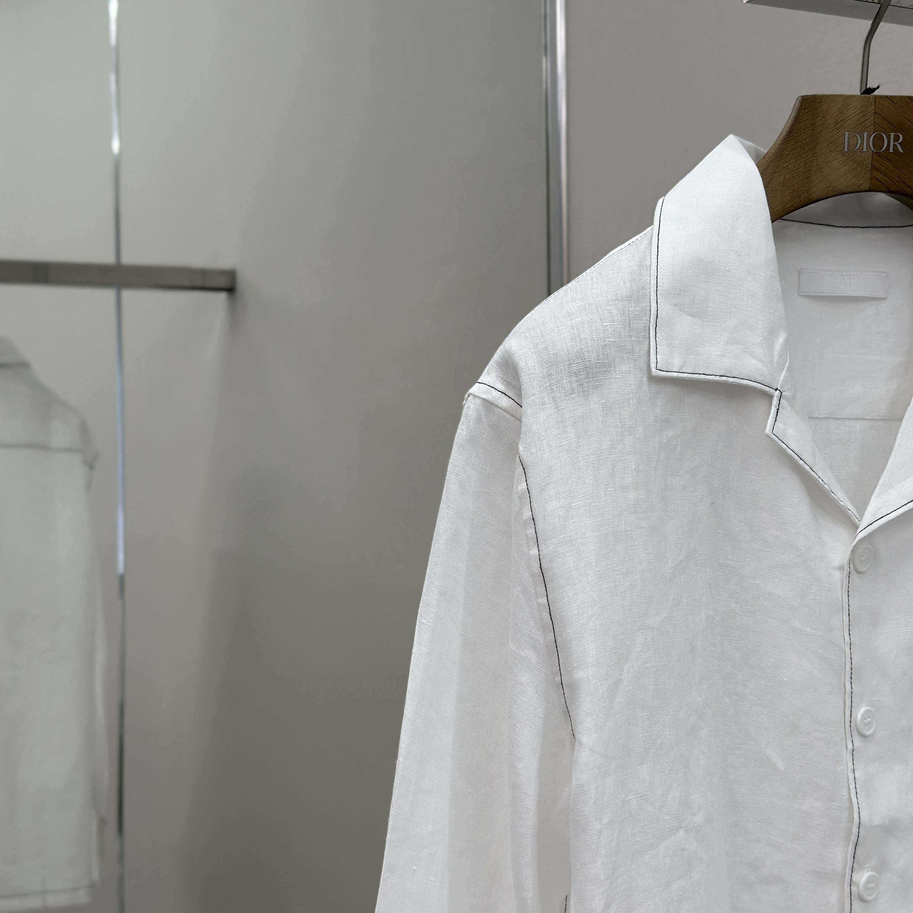 Prada Linen Shirt - DesignerGu