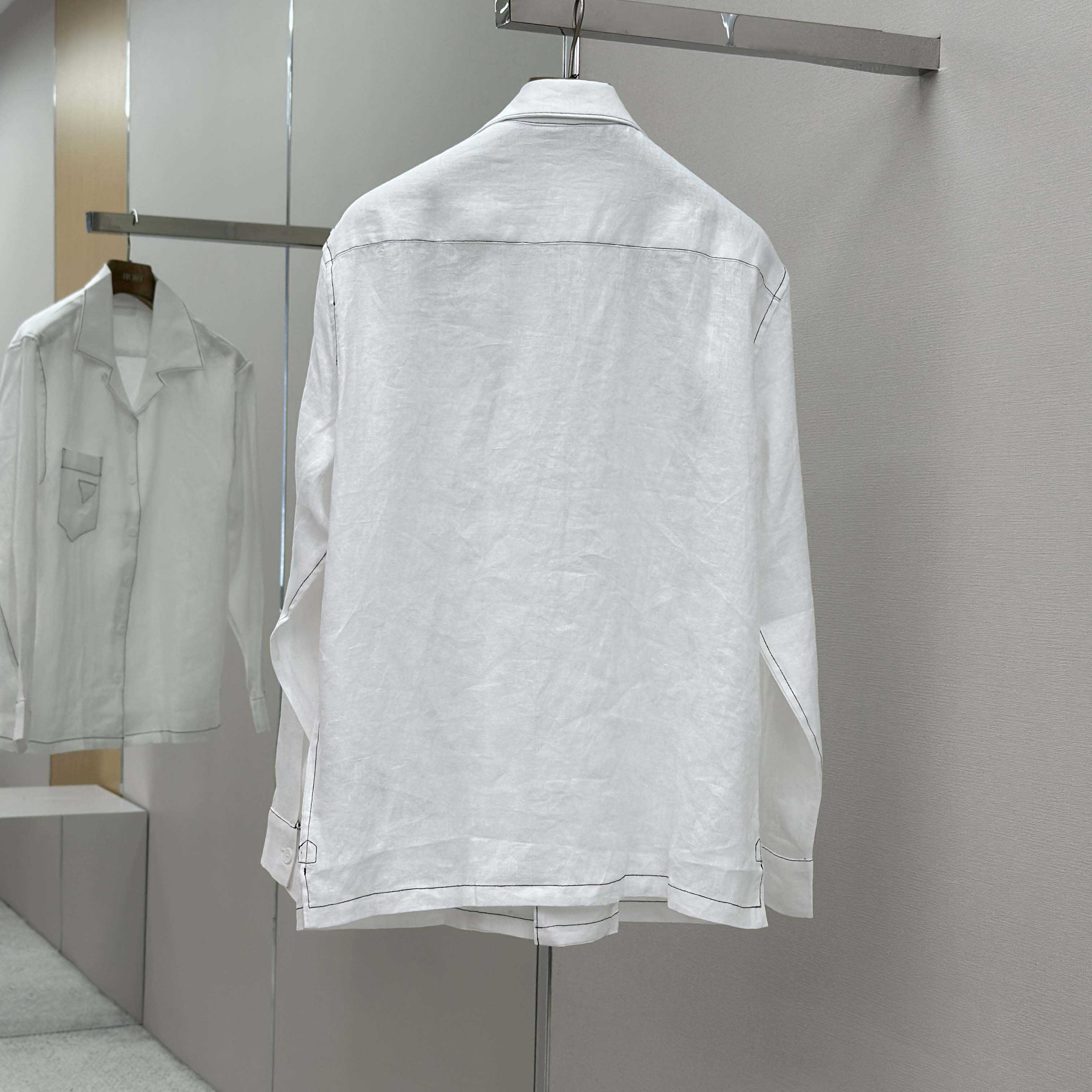 Prada Linen Shirt - DesignerGu