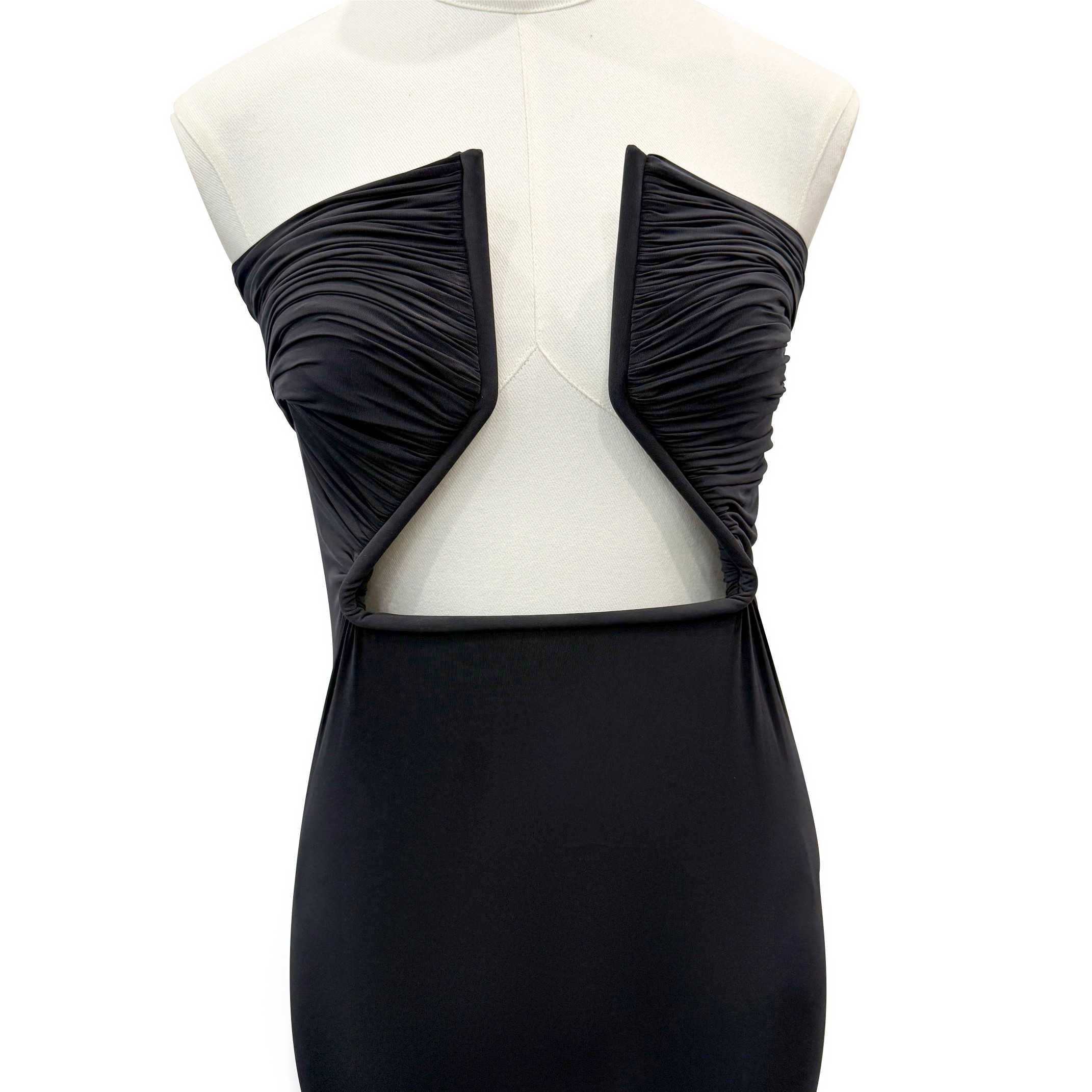 Rick Owens Jersey Prong Minidress - DesignerGu