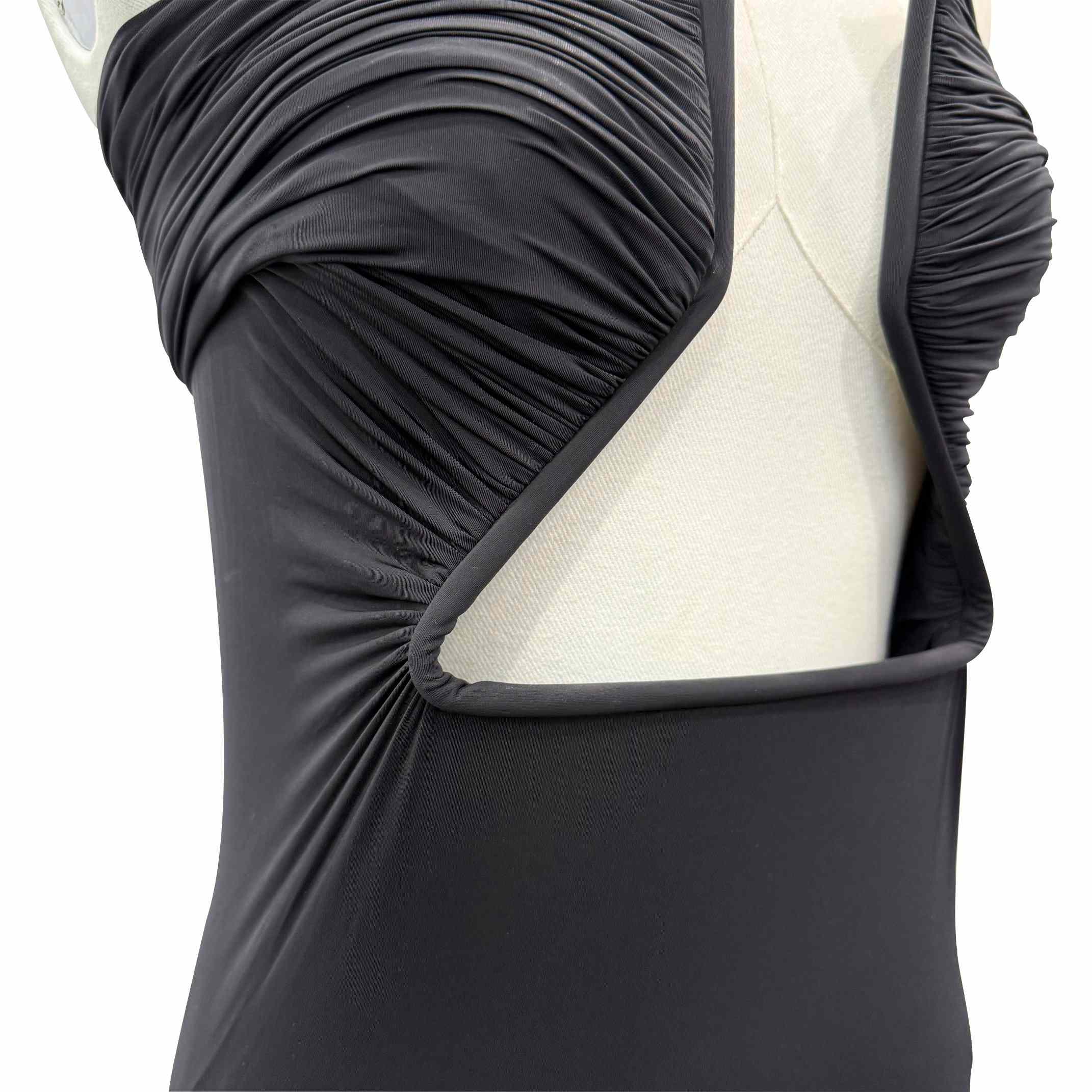 Rick Owens Jersey Prong Minidress - DesignerGu