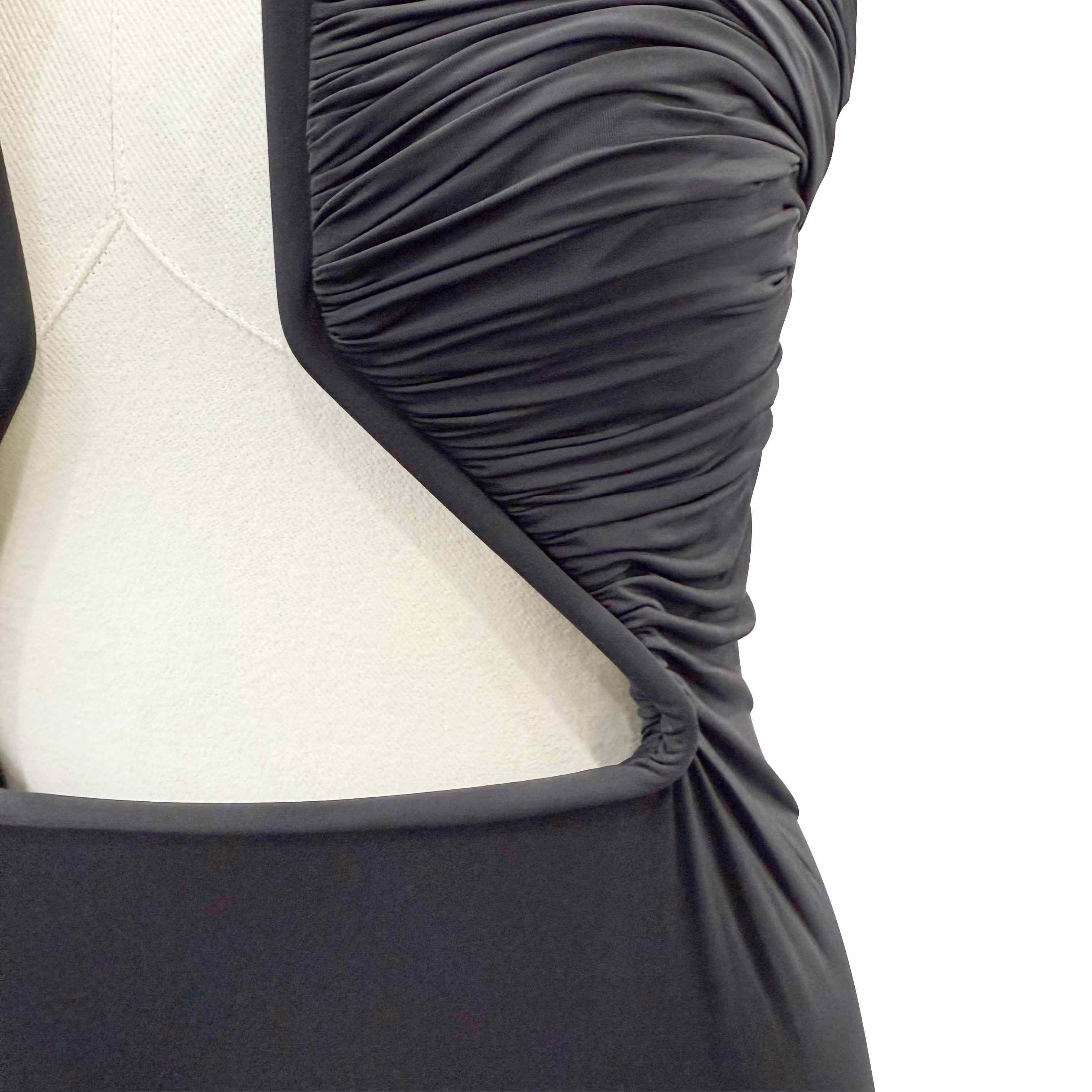 Rick Owens Jersey Prong Minidress - DesignerGu