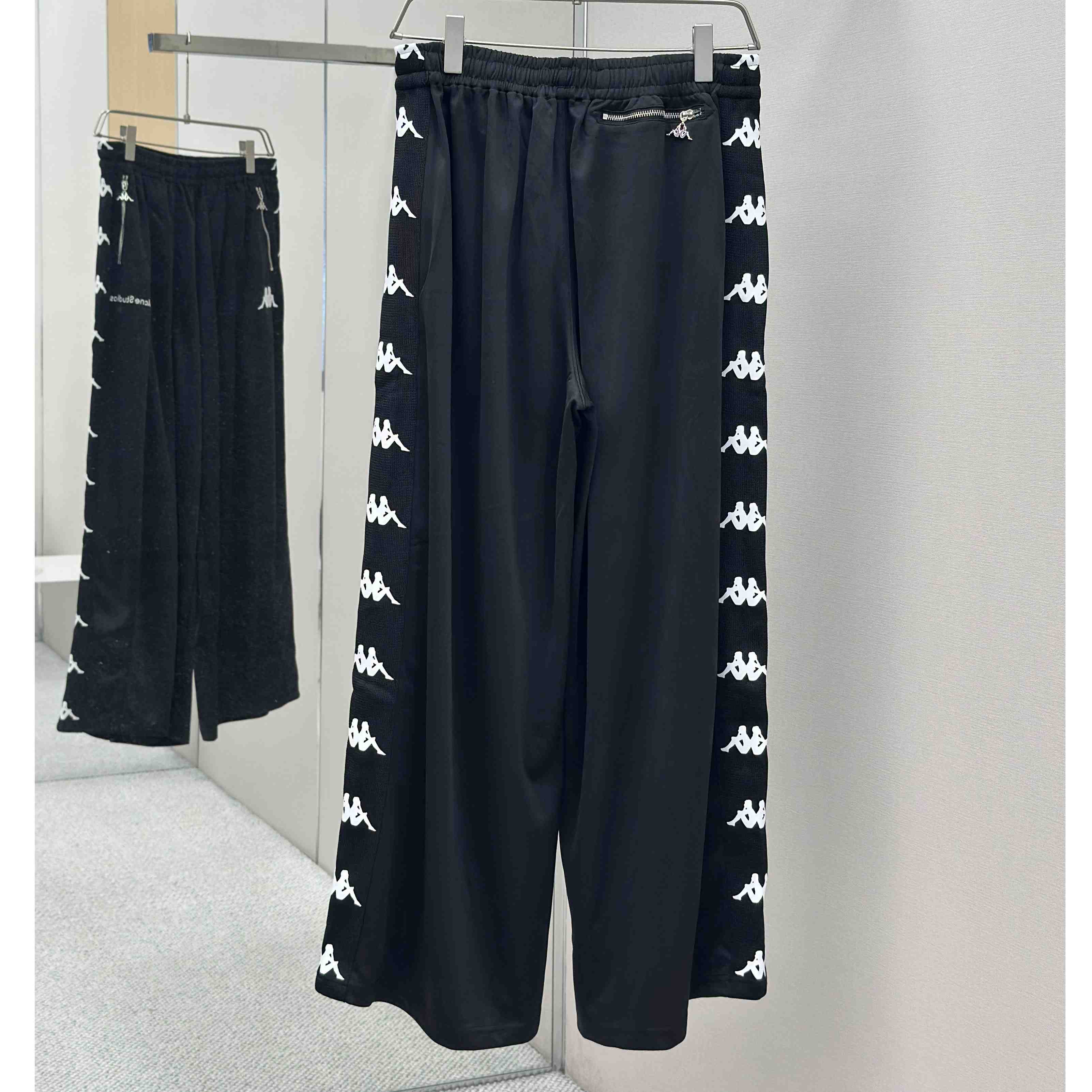 Acne Studios Relaxed Fit Trousers - Acne Studios x Kappa - DesignerGu