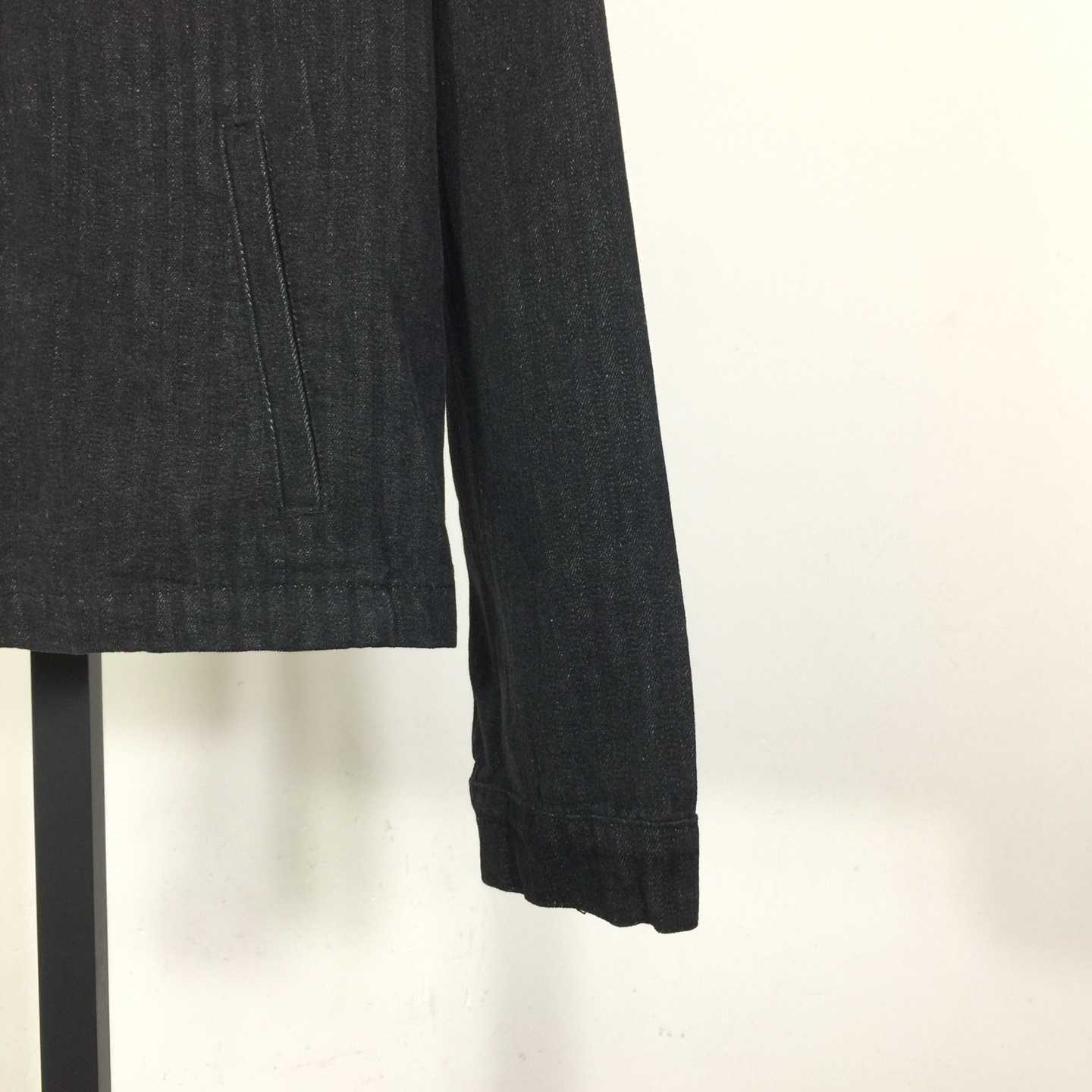 Prada Chevron Denim Blouson Jacket - DesignerGu