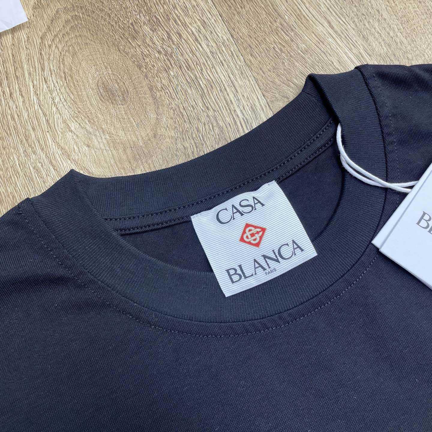 Casablanca Organic-cotton T-shirt   C1060 - DesignerGu