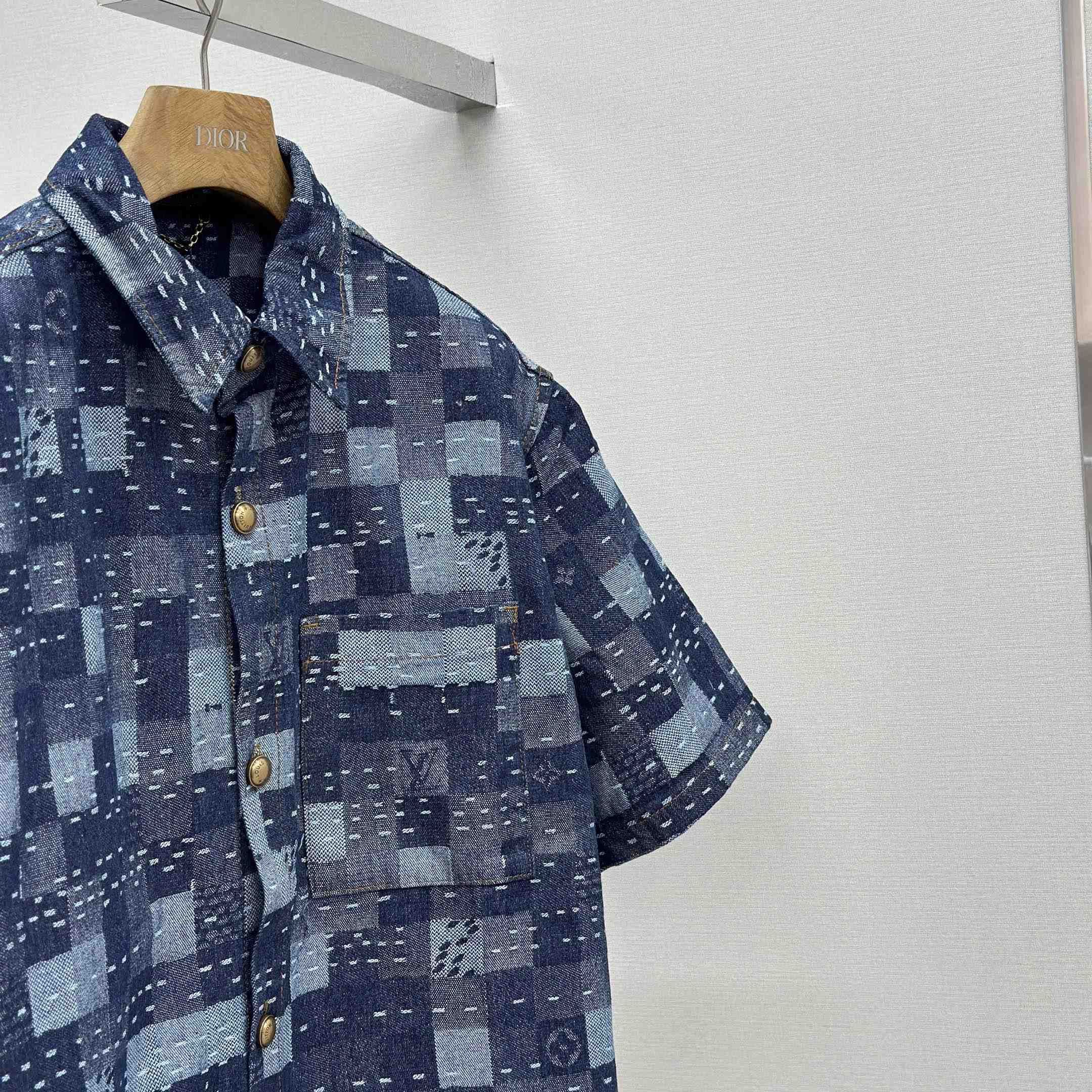 Louis Vuitton x Nigo Denim Shirts - DesignerGu
