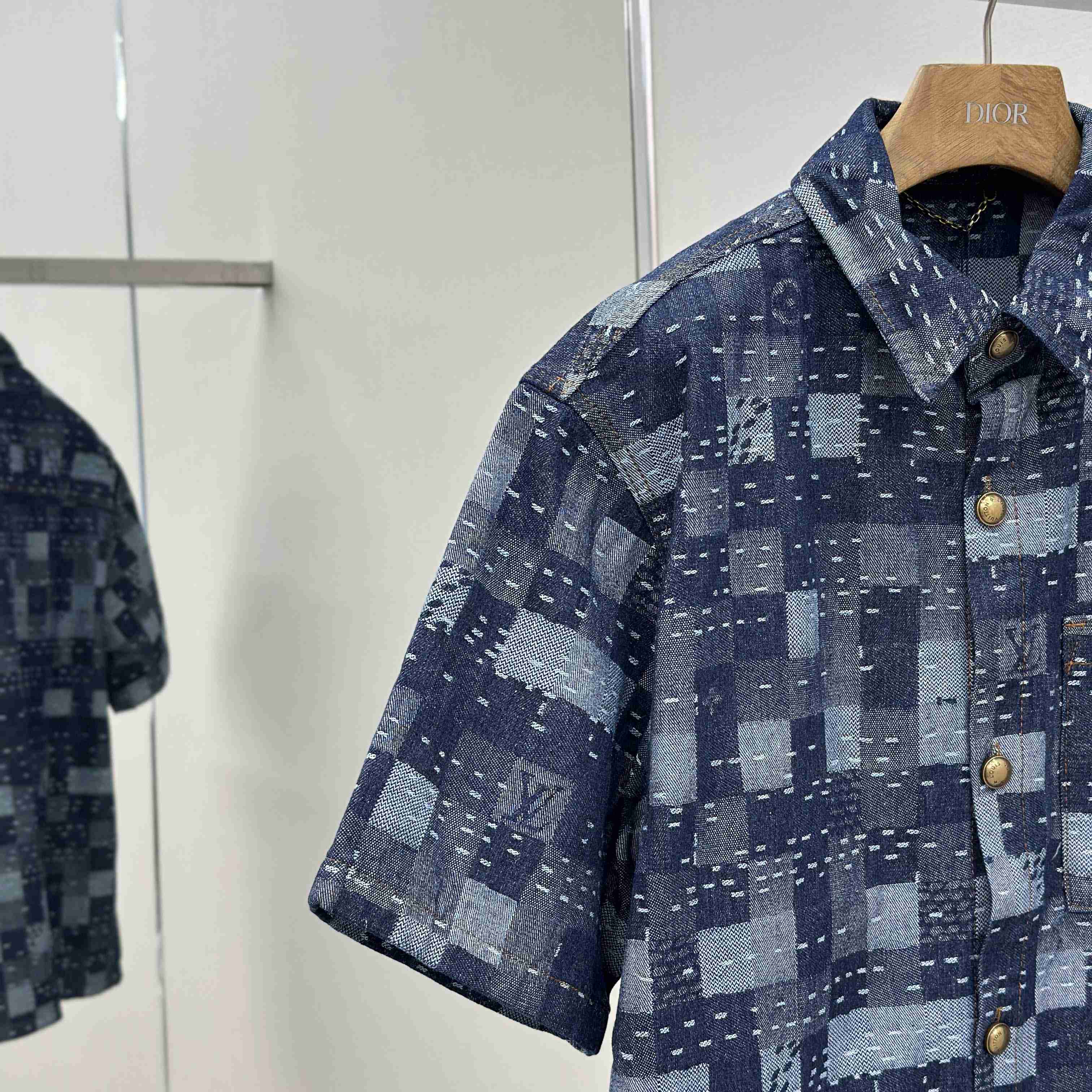 Louis Vuitton x Nigo Denim Shirts - DesignerGu