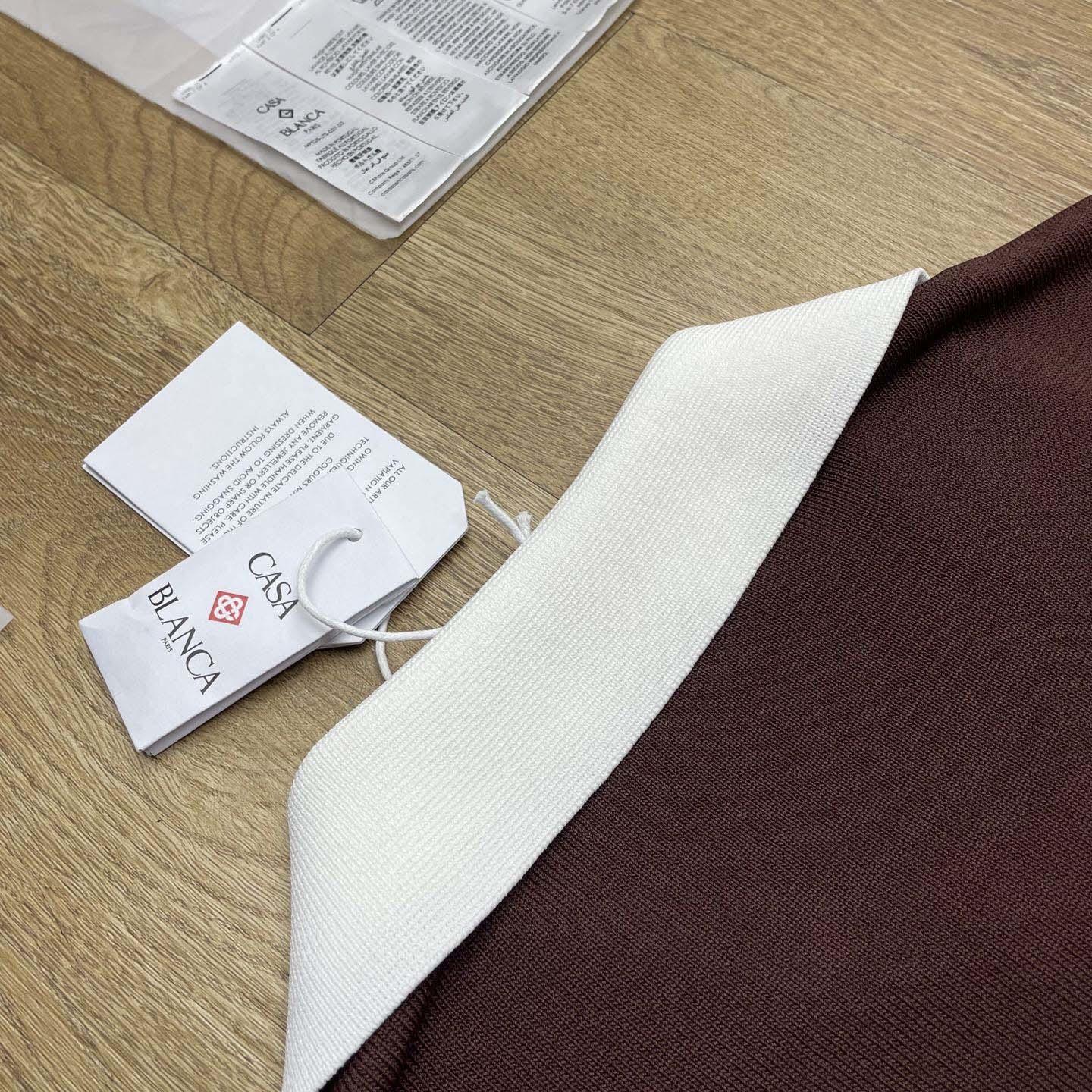 Casablanca Stripe Polo Shirt   D0100 - DesignerGu