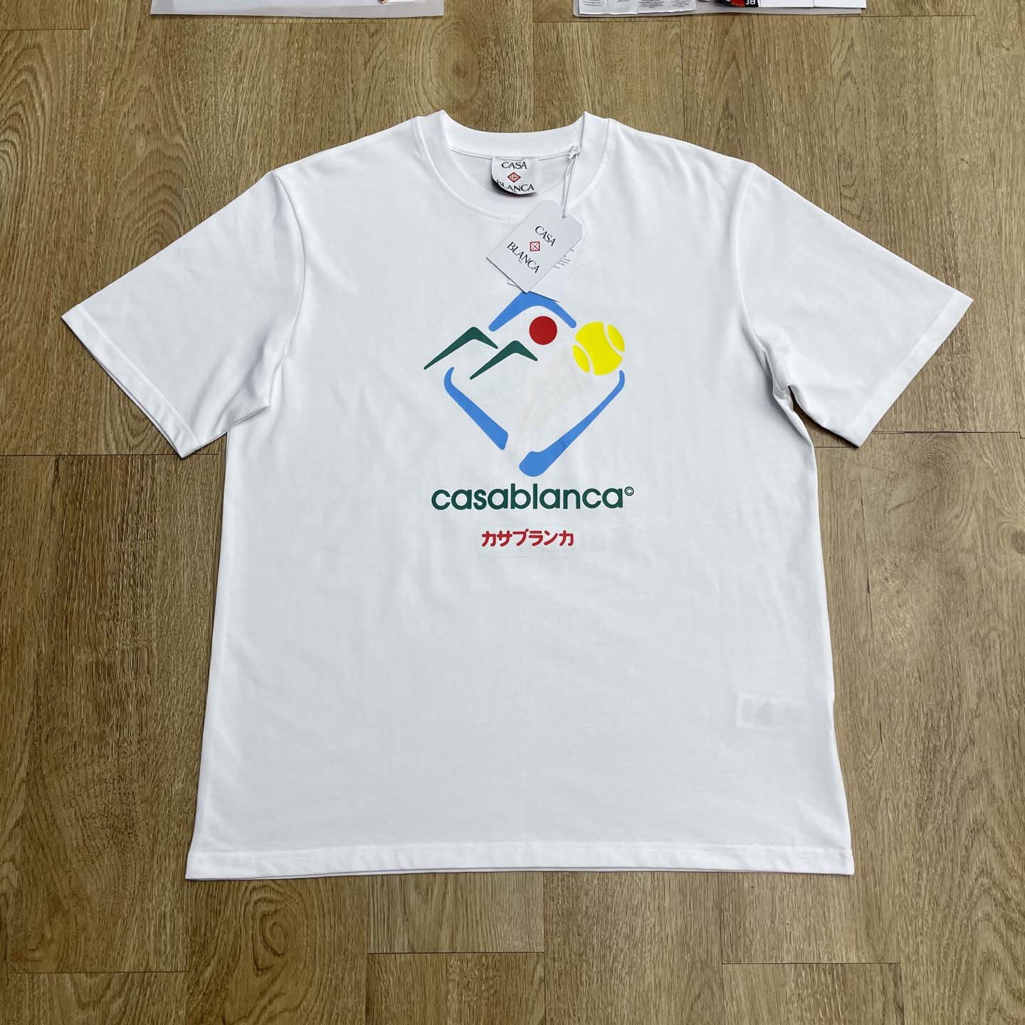 Casablanca Montagne Sportif T-shirt   - DesignerGu