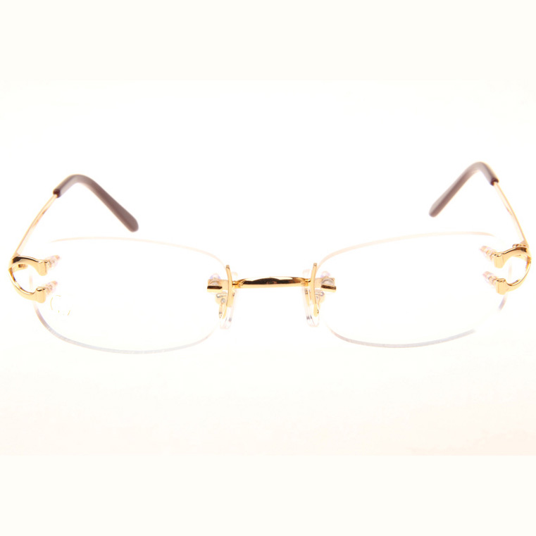 Cartier CT 2820829 Eyeglasses In Gold - DesignerGu
