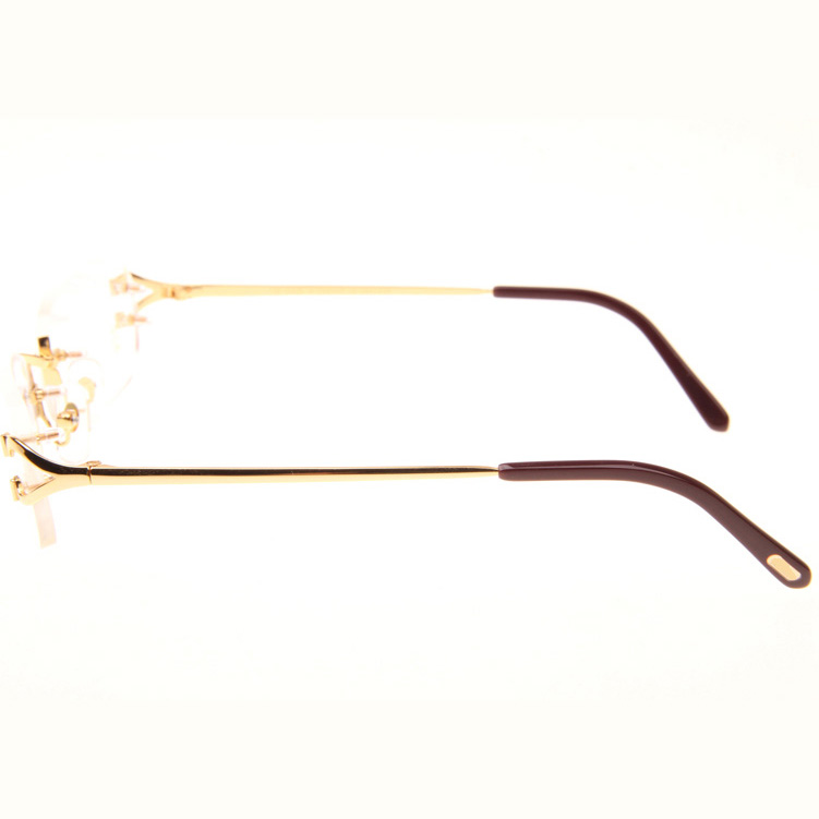 Cartier CT 2820829 Eyeglasses In Gold - DesignerGu