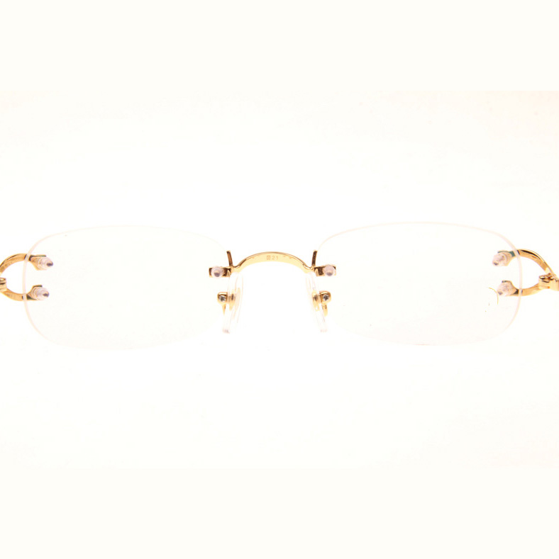 Cartier CT 2820829 Eyeglasses In Gold - DesignerGu
