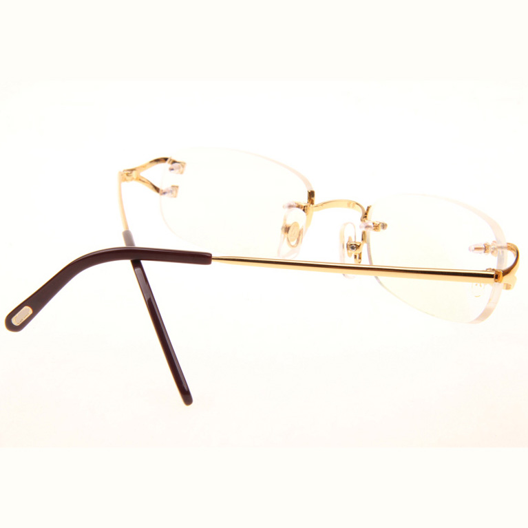 Cartier CT 2820829 Eyeglasses In Gold - DesignerGu