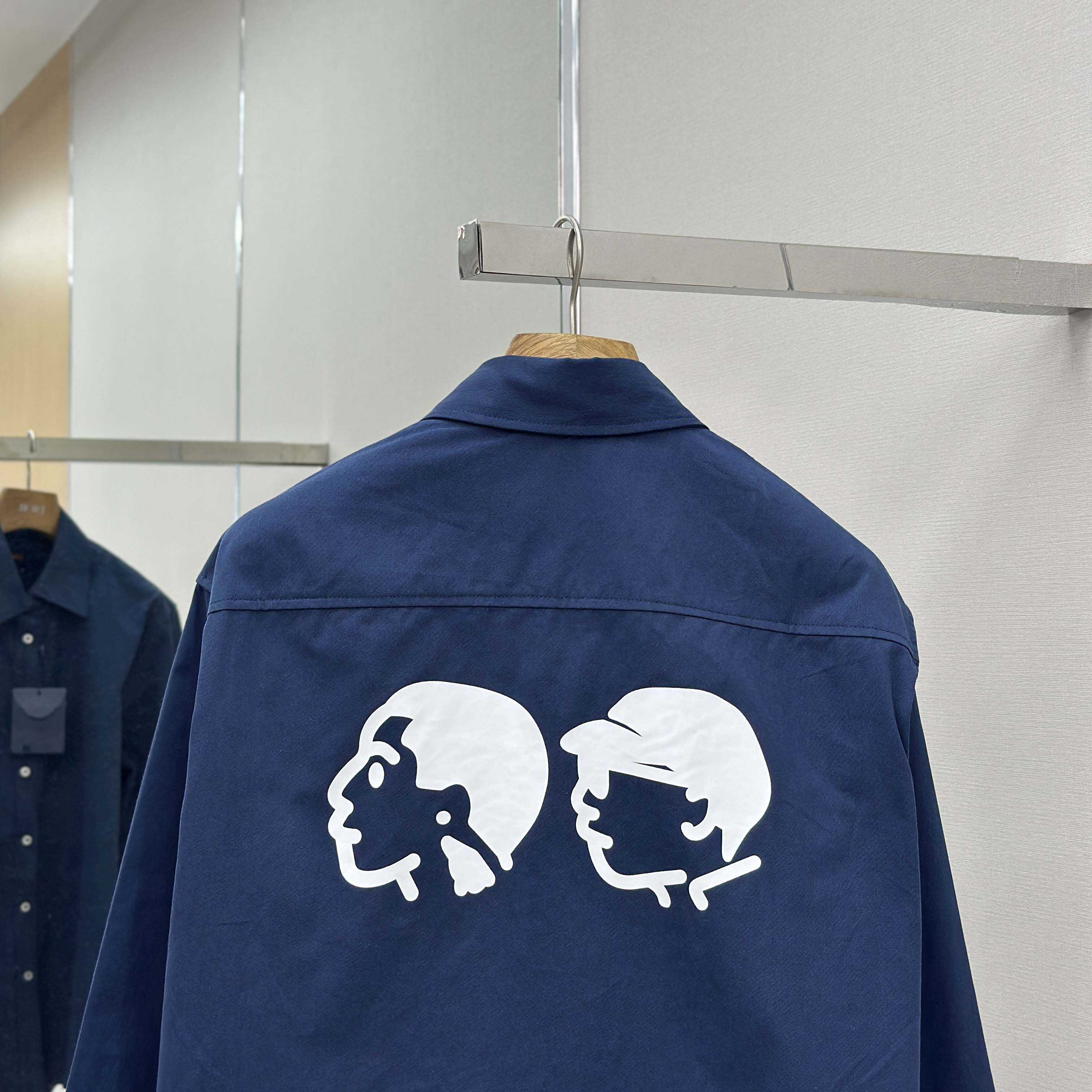 Louis Vuitton Printed Signature Long- Sleeved Shirt   1AIMIR - DesignerGu