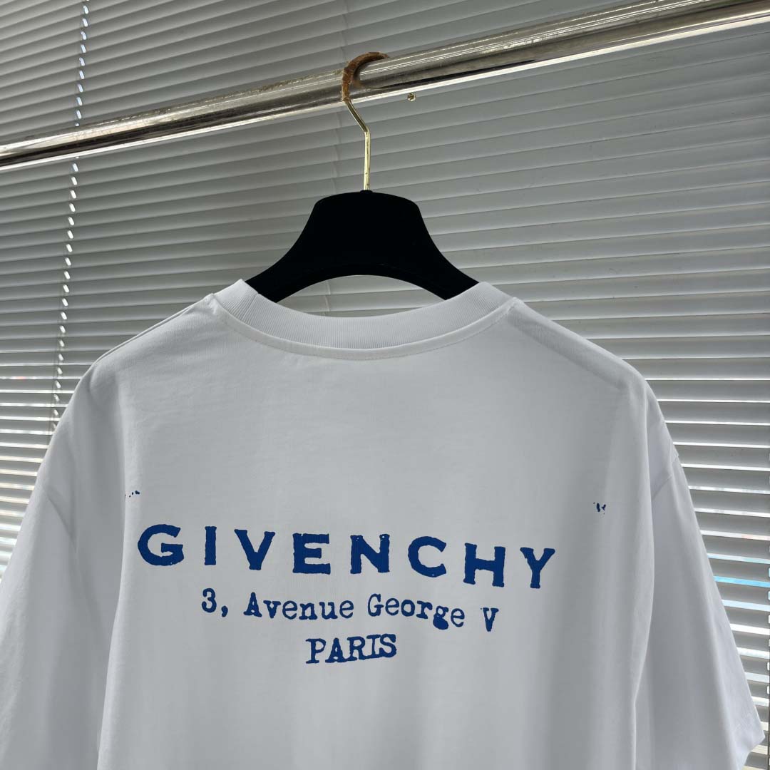 Givenchy Cotton crew-neck T-shirt - DesignerGu