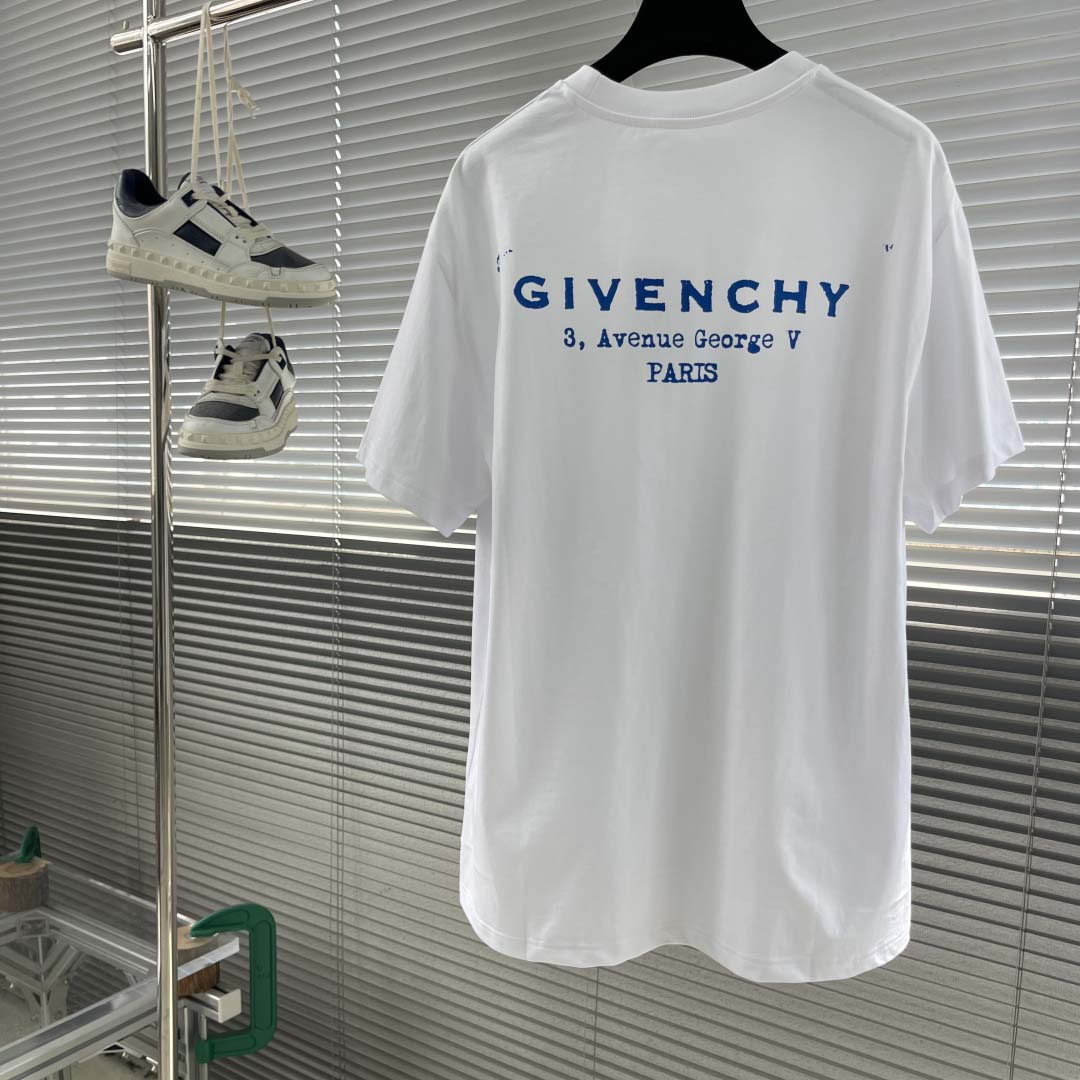 Givenchy Cotton crew-neck T-shirt - DesignerGu