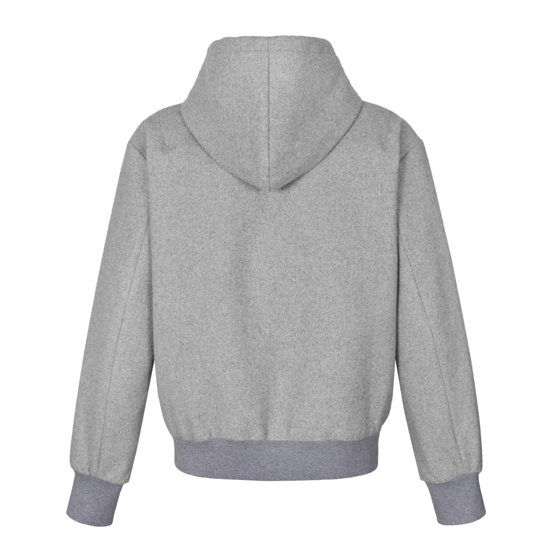 Louis Vuitton Tailored Technical Wool Hooded Blouson  1AFYBO - DesignerGu