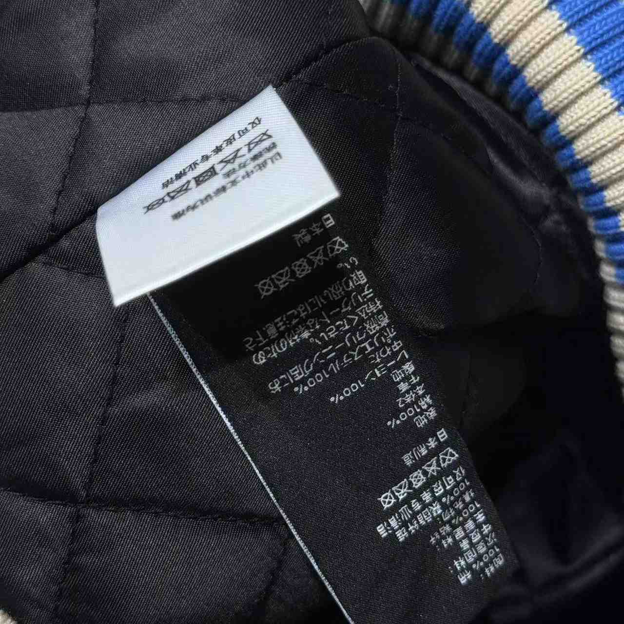 Celine Loose Triomphe Teddy In Trail Wash Denim - DesignerGu