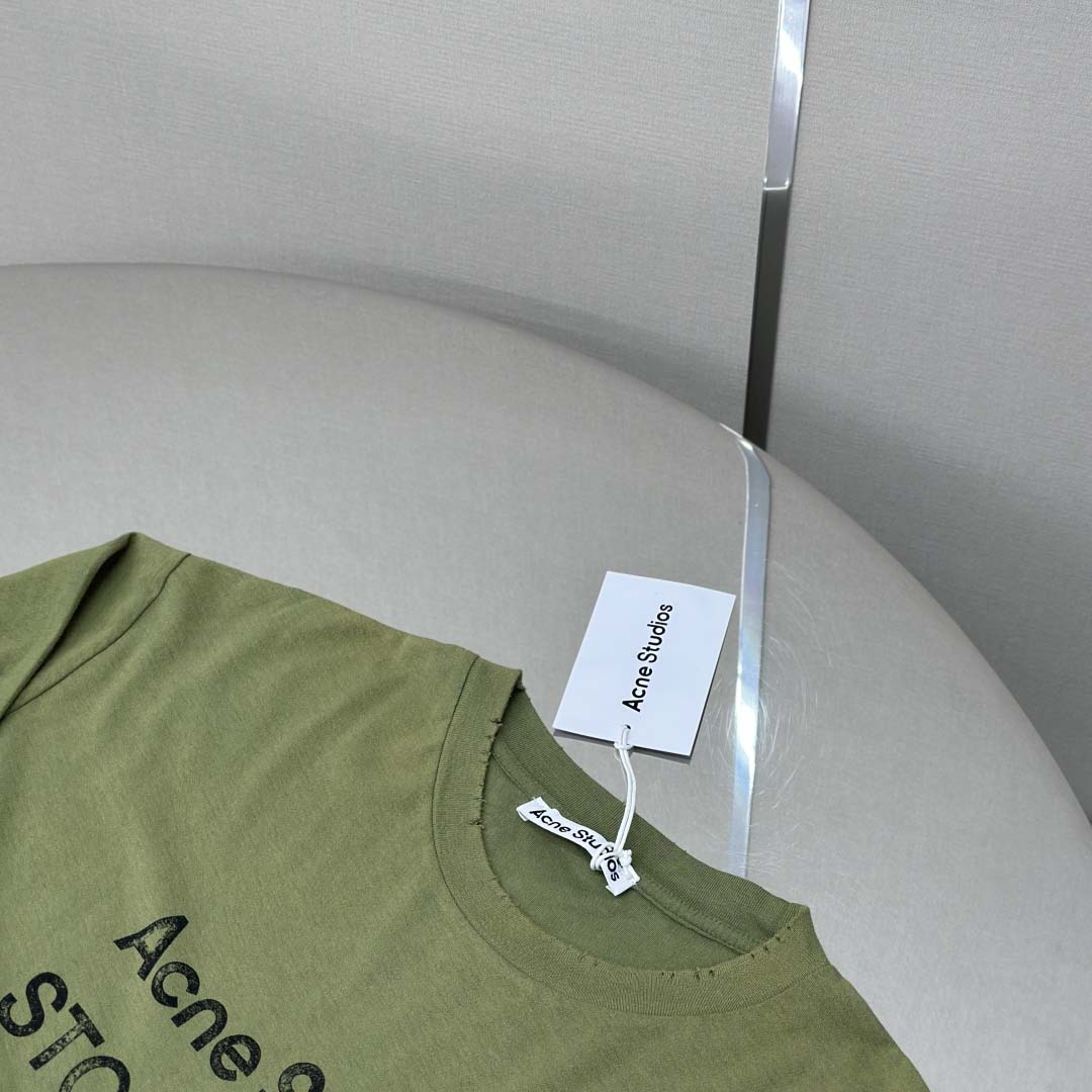 Acne Studios Logo T-shirt - Relaxed Fit - DesignerGu