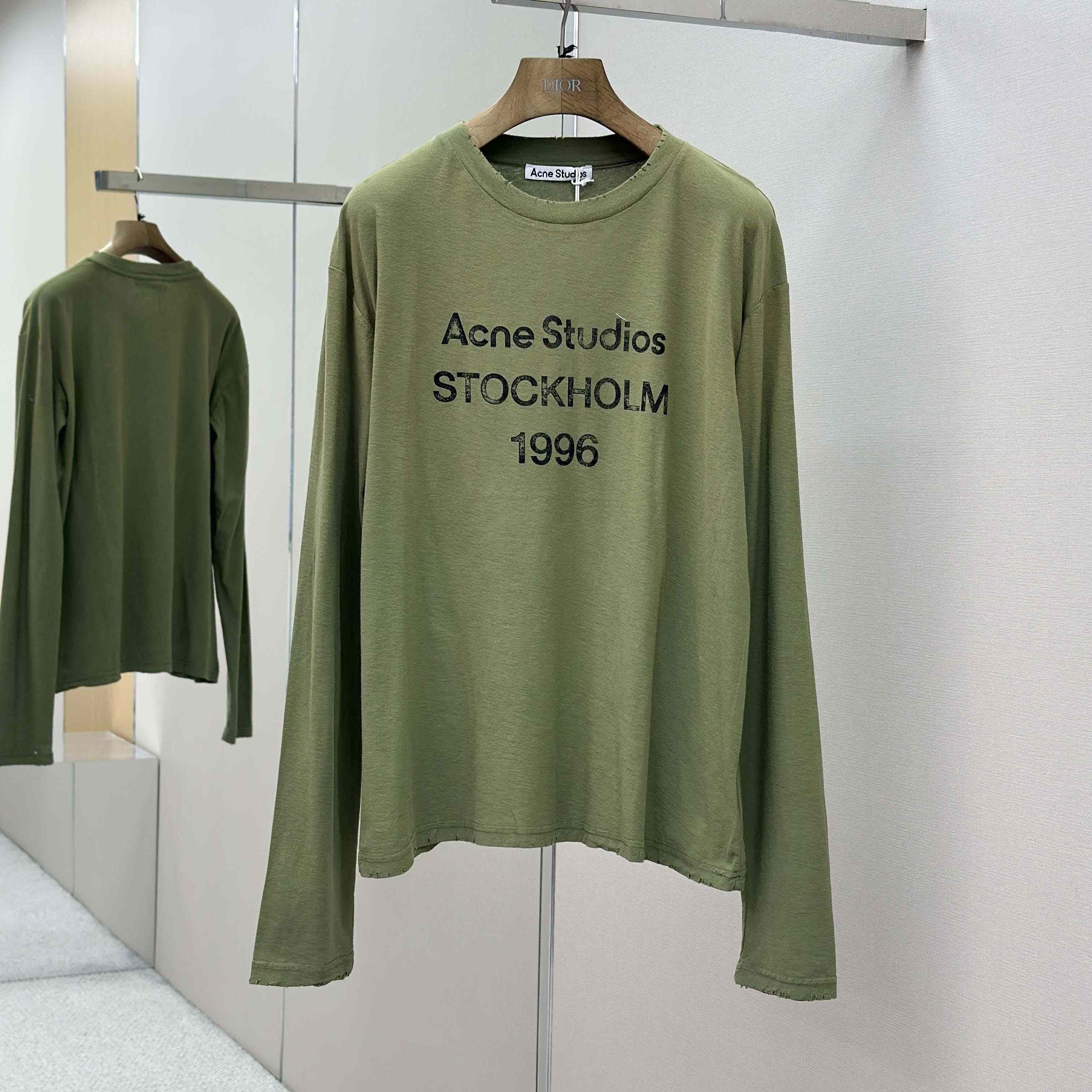 Acne Studios Logo T-shirt - Relaxed Fit - DesignerGu