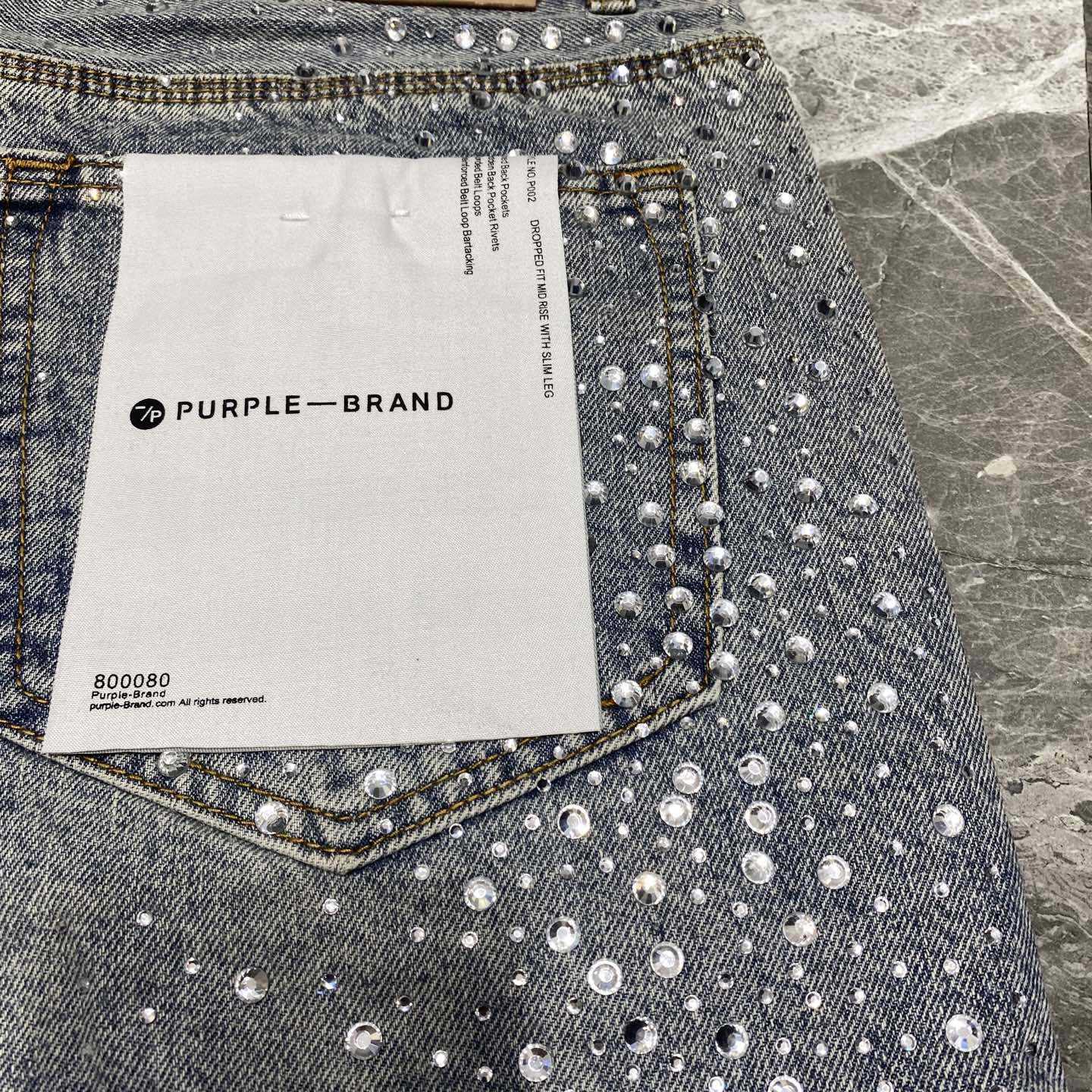 Purple-Brand Shorts   5102 - DesignerGu