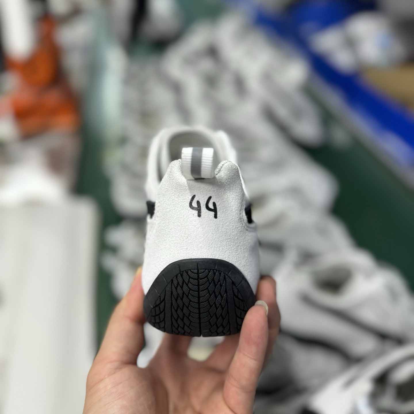 Balenciaga Speedcat Suede Balenciaga In White And Black Distressed Suede Cowskin - DesignerGu