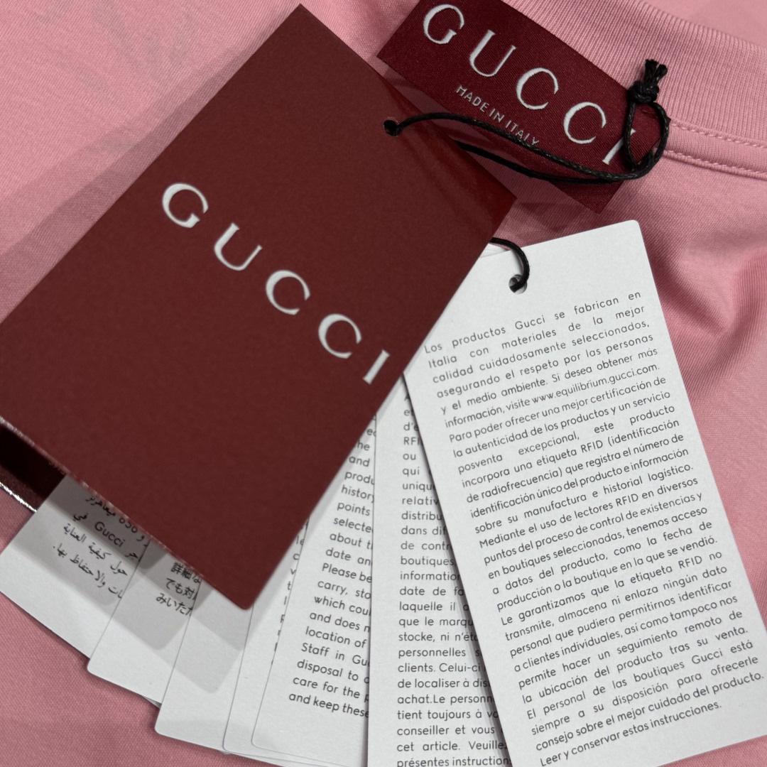 Gucci Soft Cotton Jersey T-shirt With Print - DesignerGu