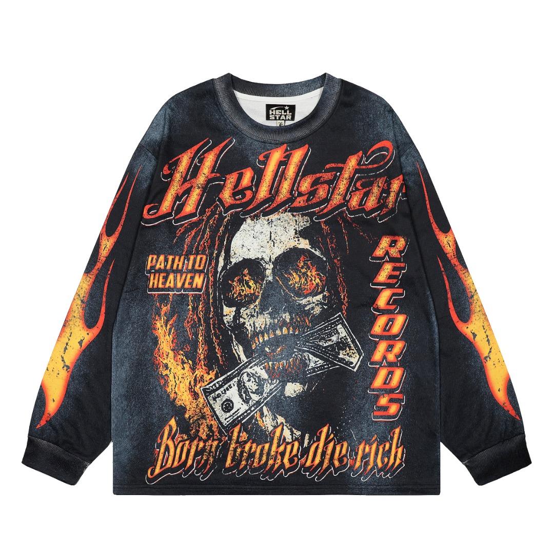 Hellstar Long-Sleeve T-shirt - DesignerGu